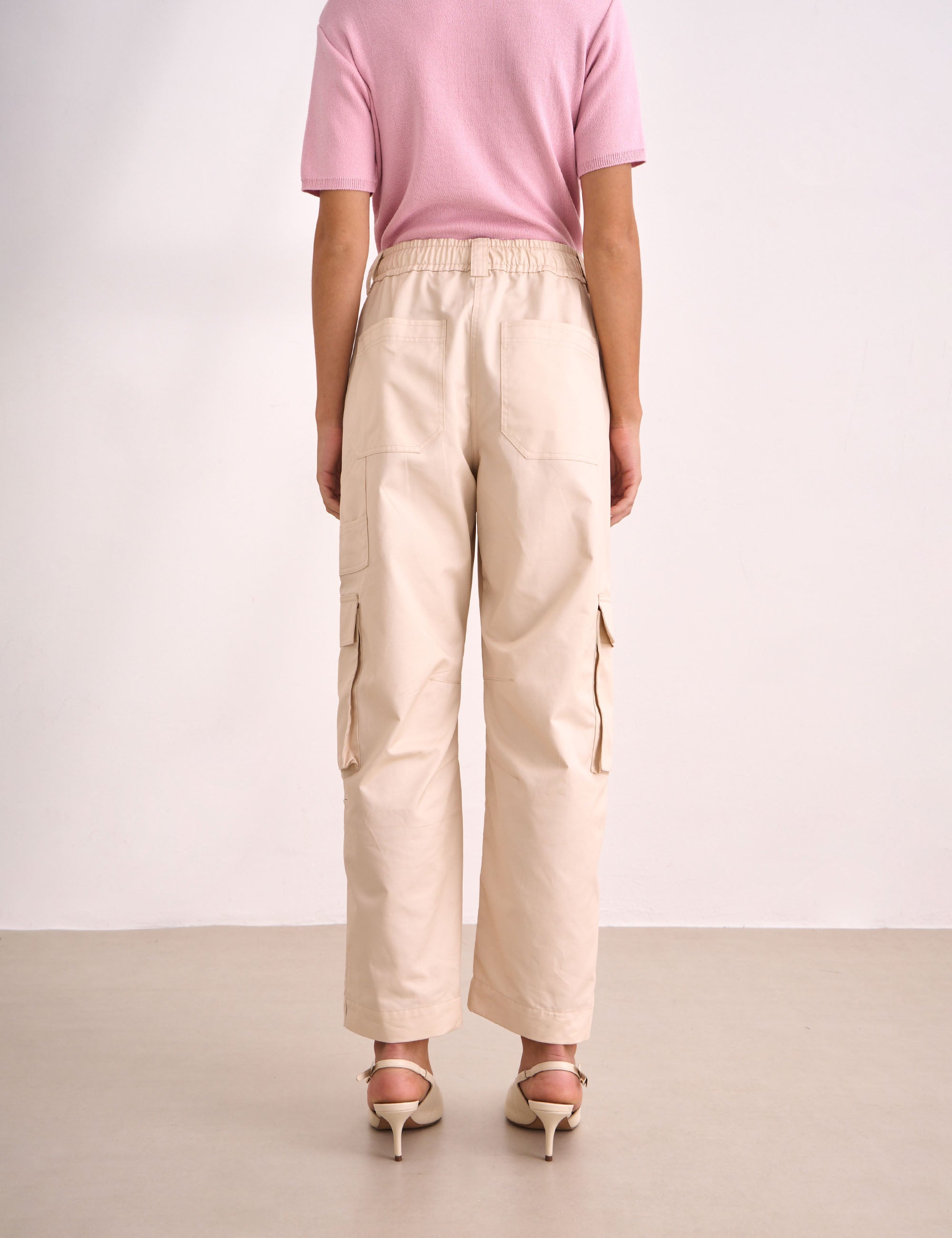 Calça Celina Sarja Areia