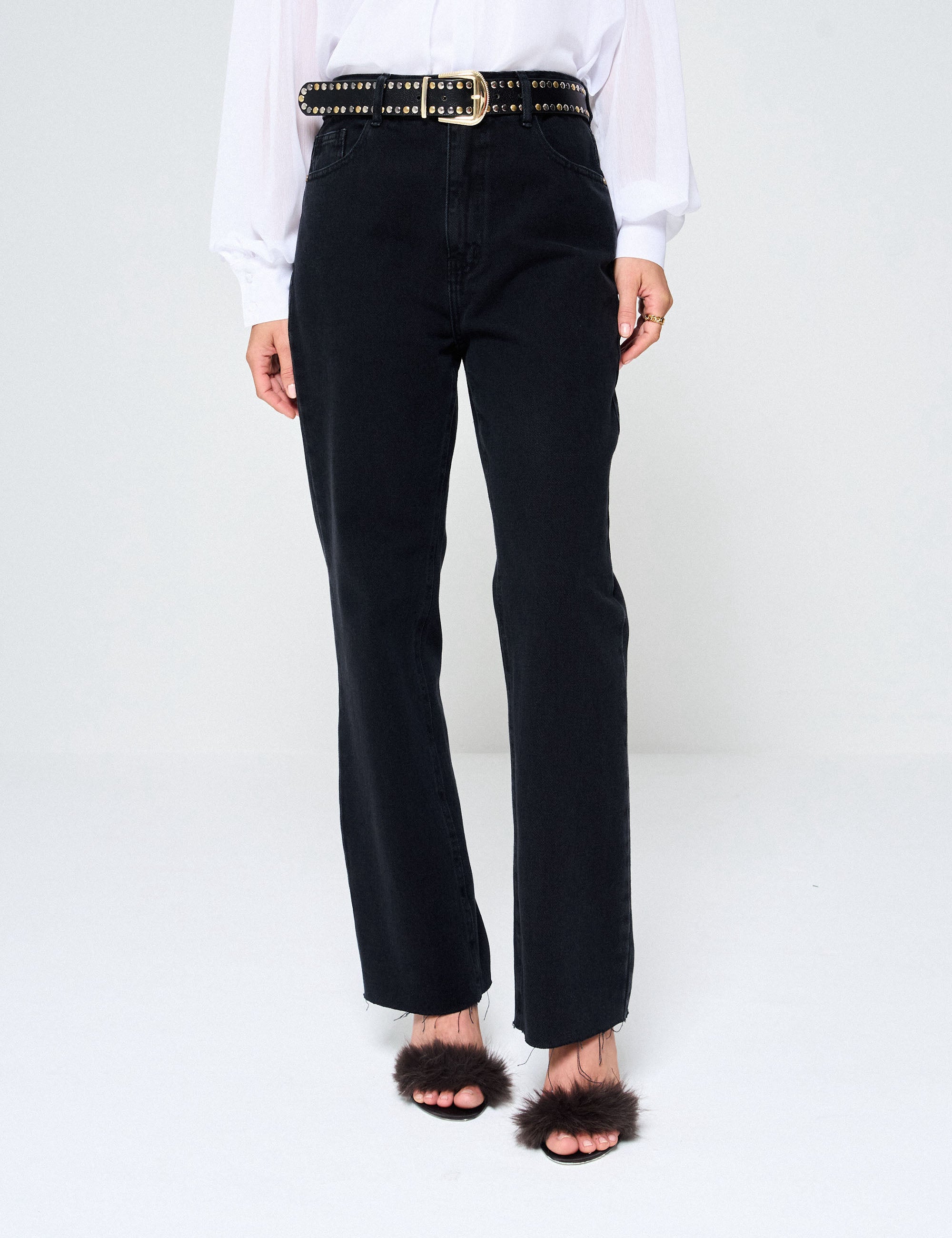 Calça Cindy Jeans Black