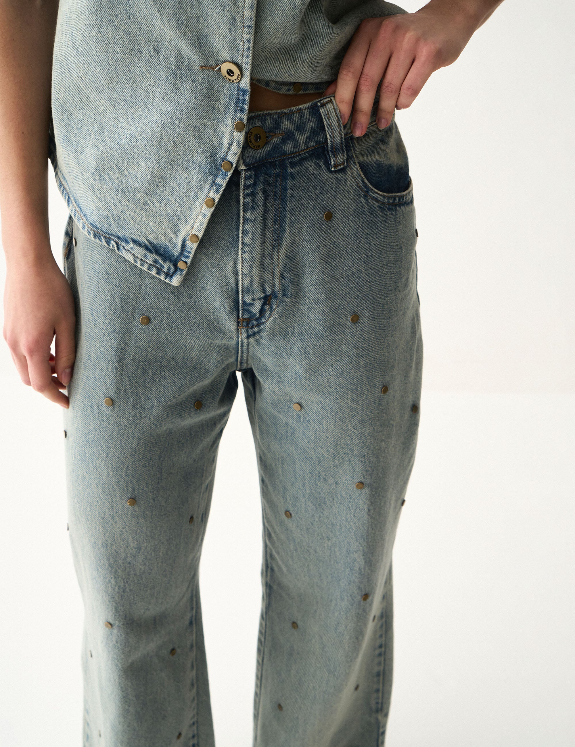 Calça Isabel Denim Jeans Médio