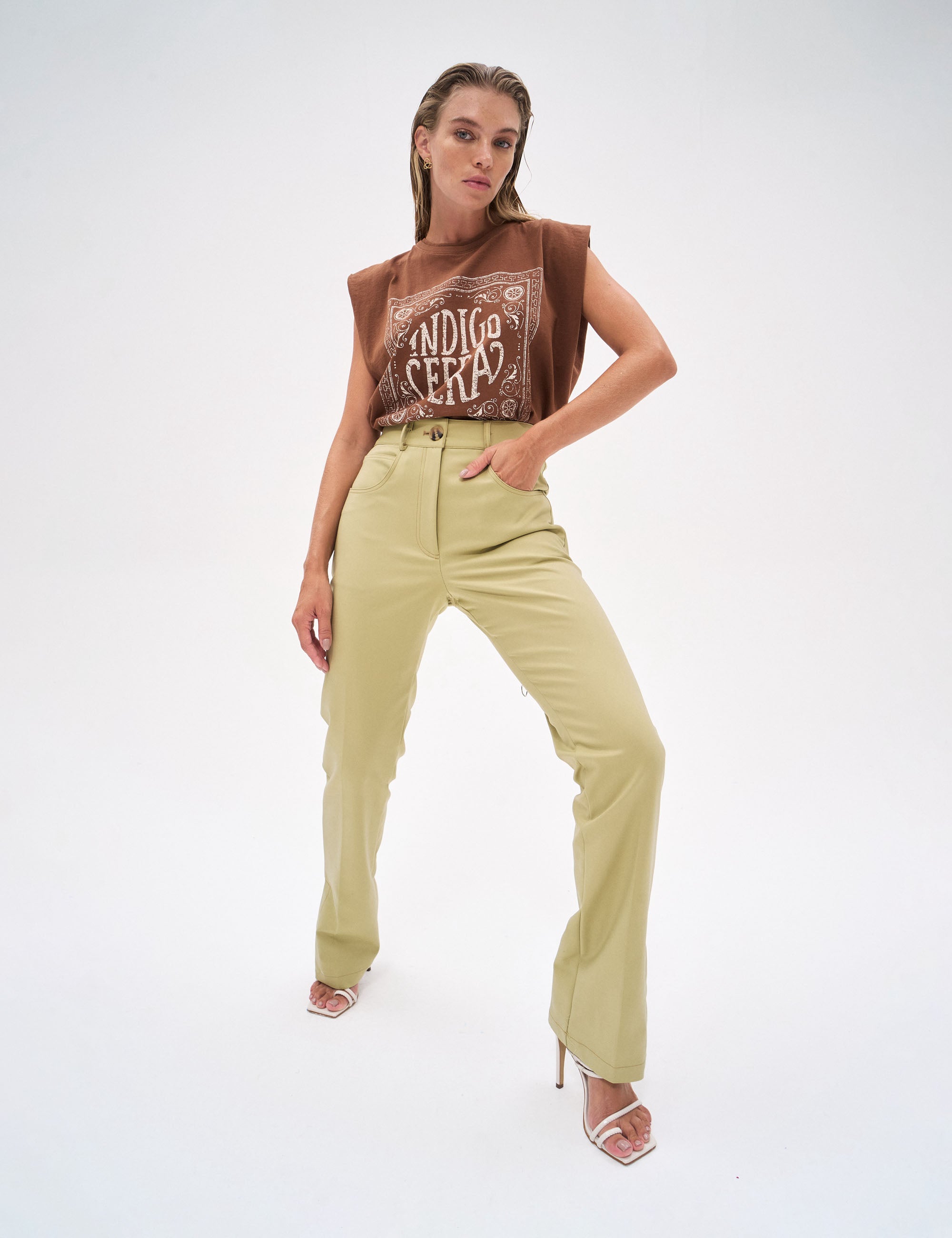 Calça Istambul Alfaiataria Matcha