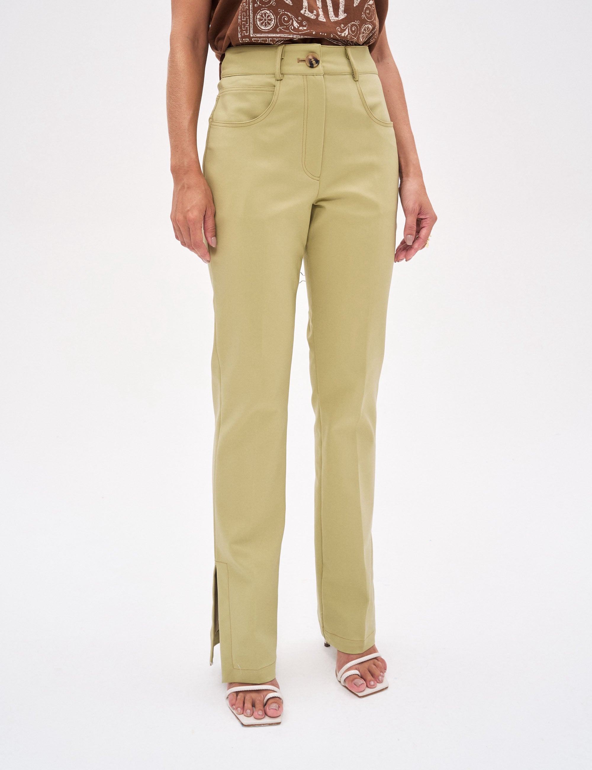 Calça Istambul Alfaiataria Matcha