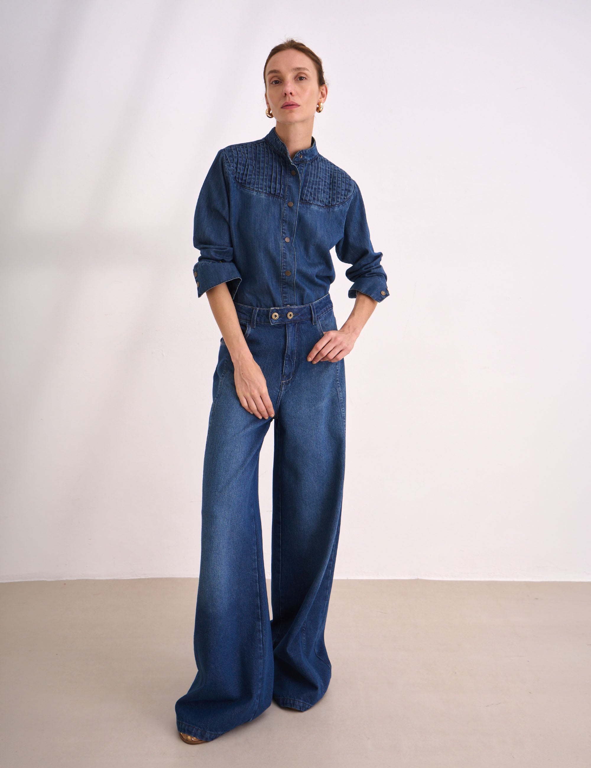 Calça Lia Denim Escuro
