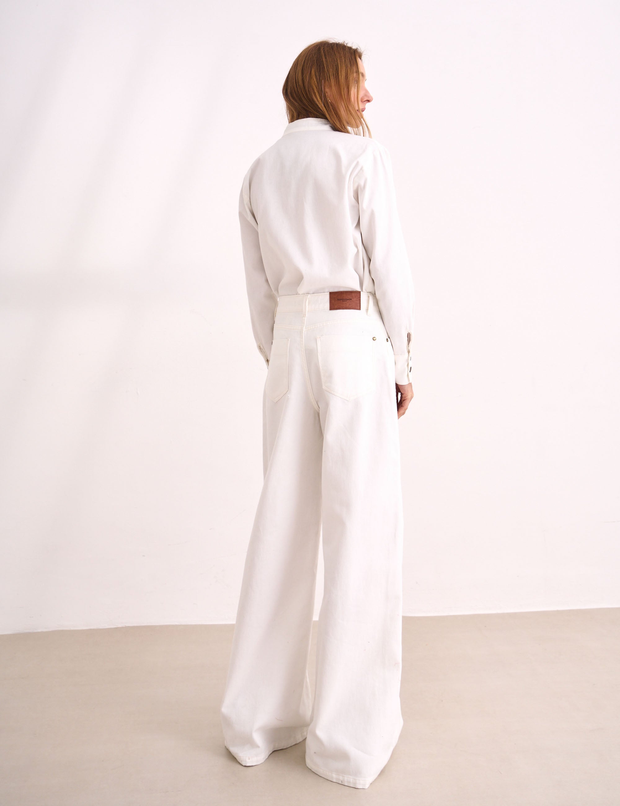 Calça Lia Sarja Off White