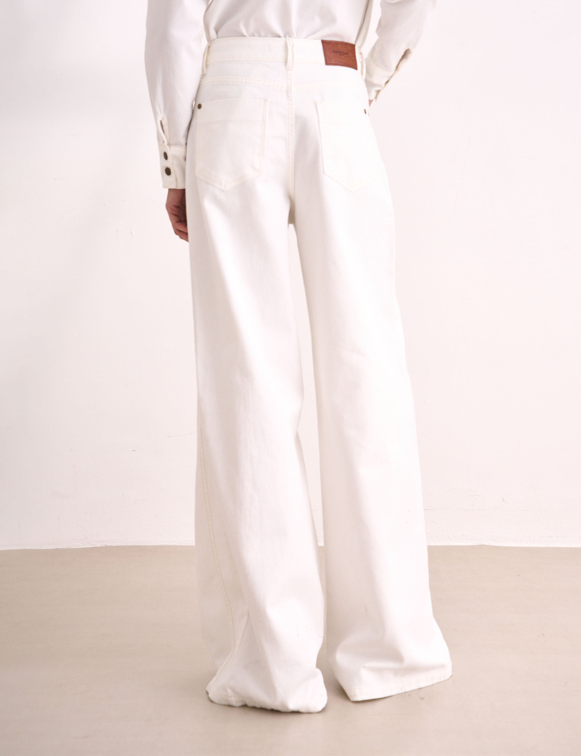 Calça Lia Sarja Off White