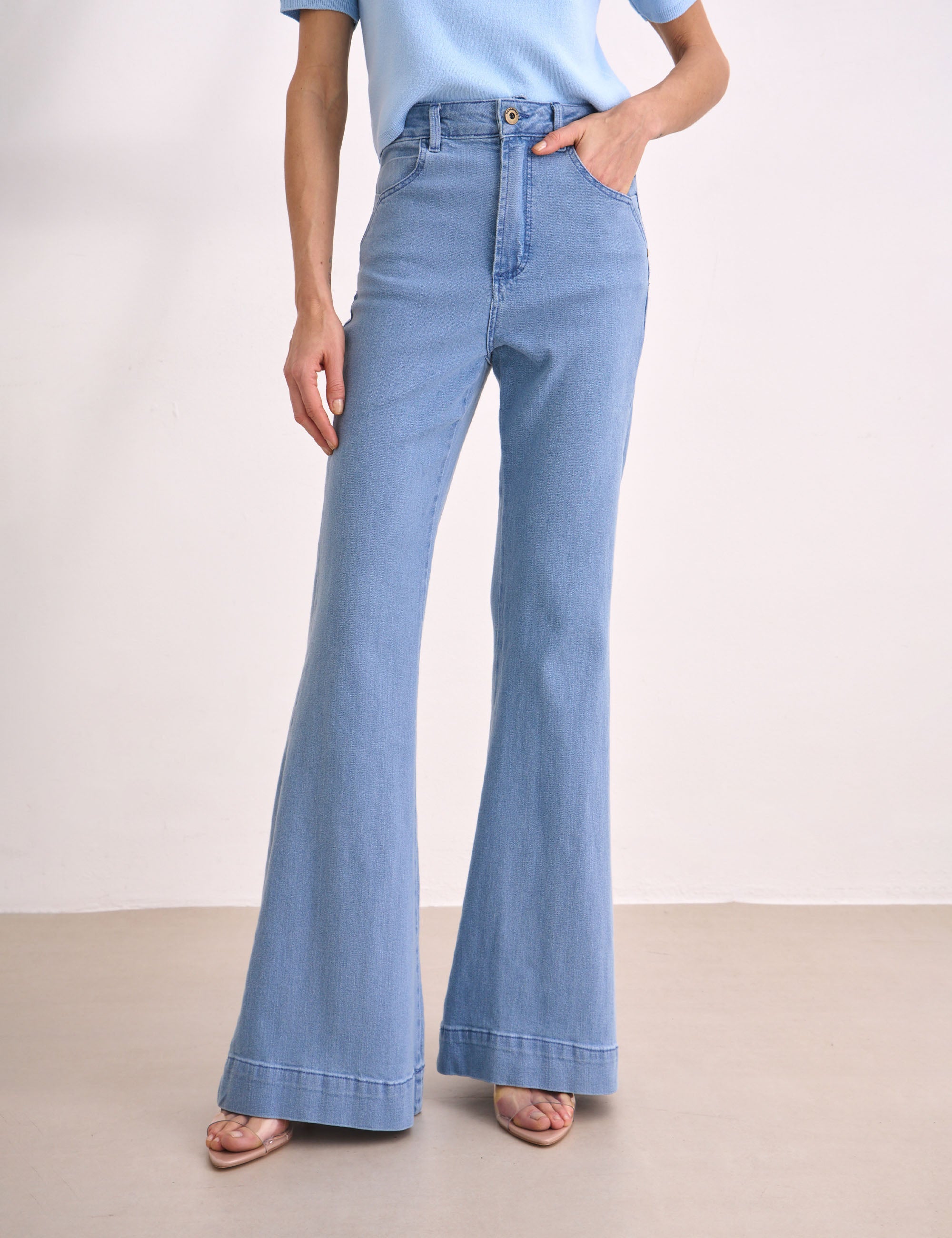 Calça Lucy Denim Claro