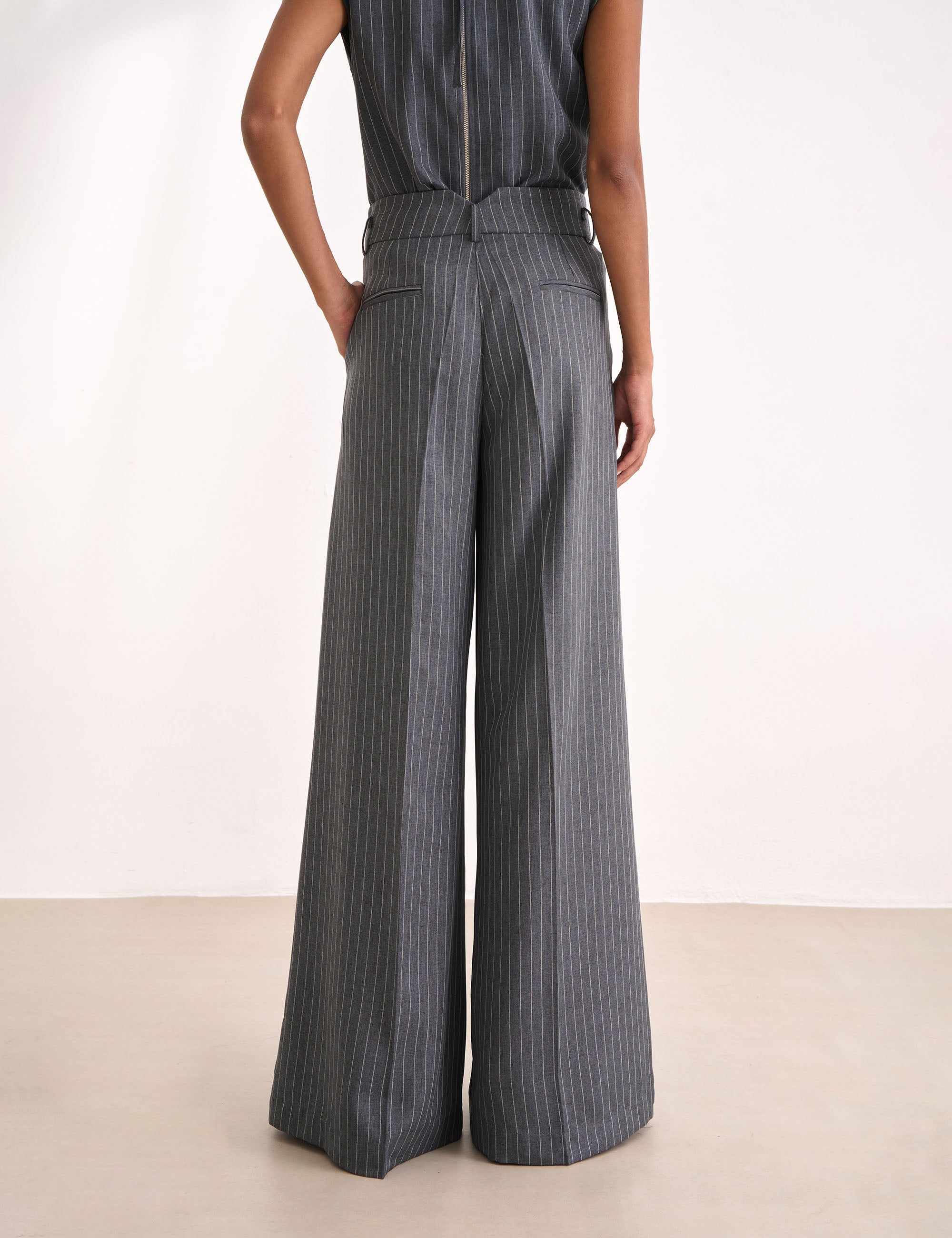 Calça Magriet Alfaiataria Chumbo