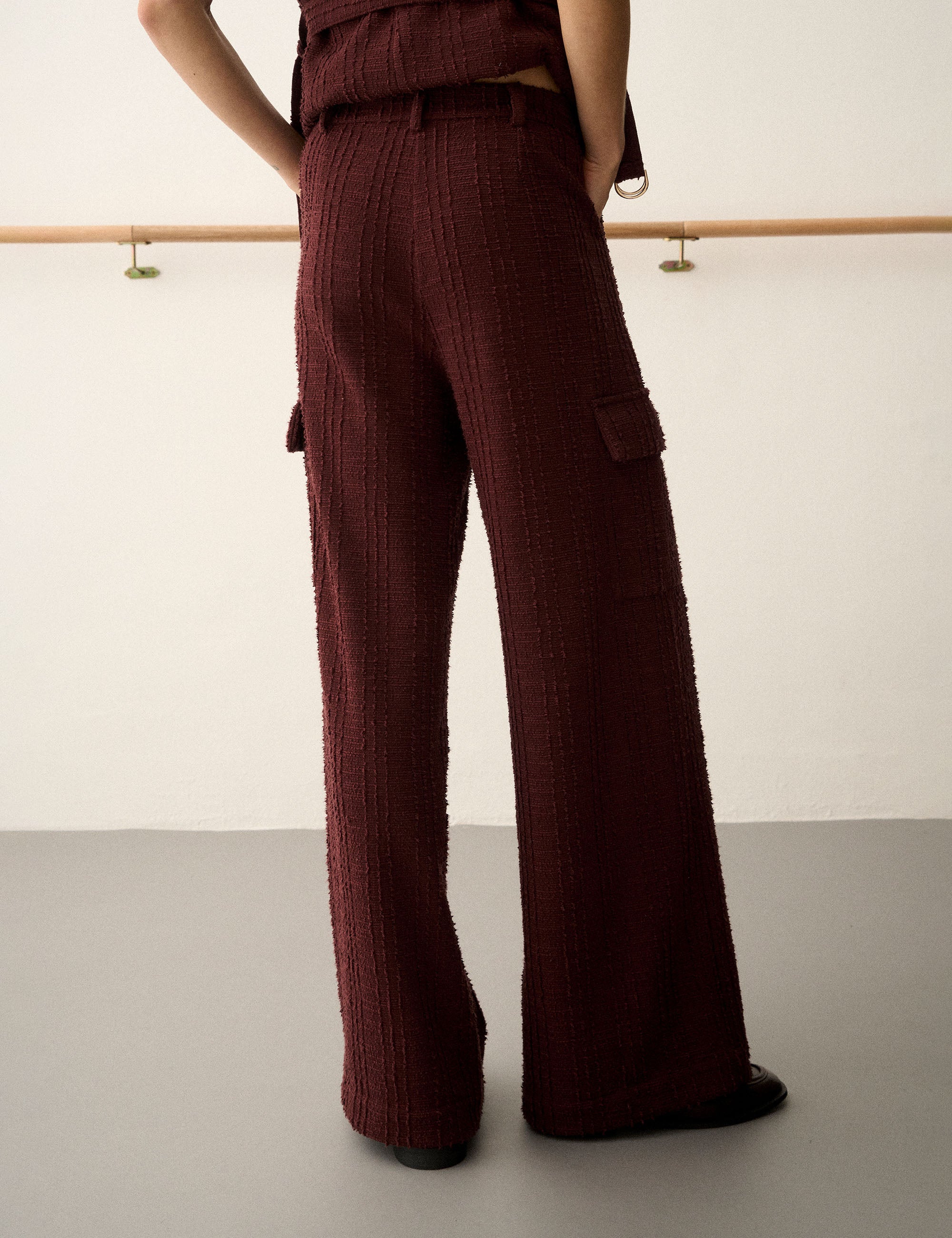 Calça Margot Bouclé Beringela