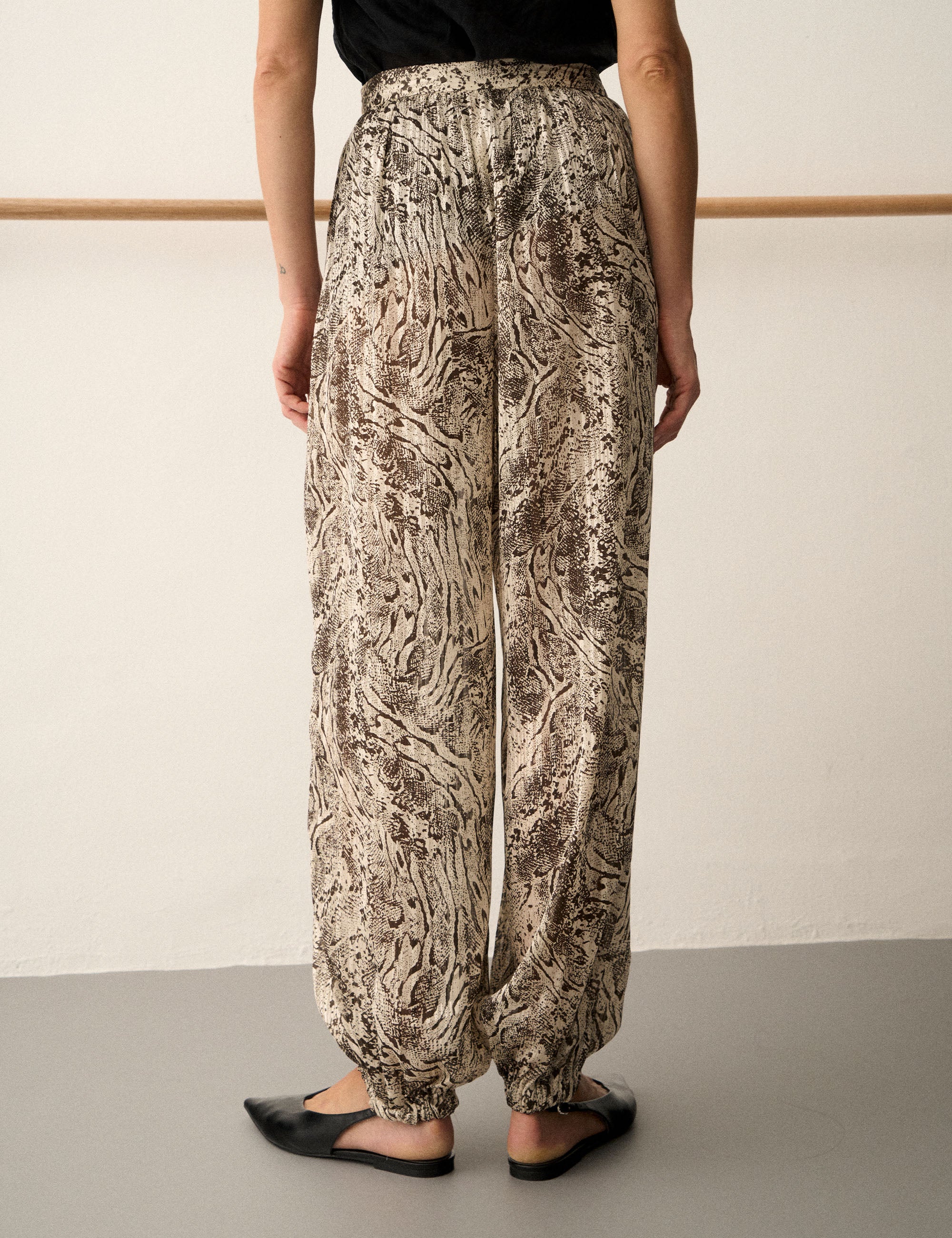 Calça Marie Chiffon Off White