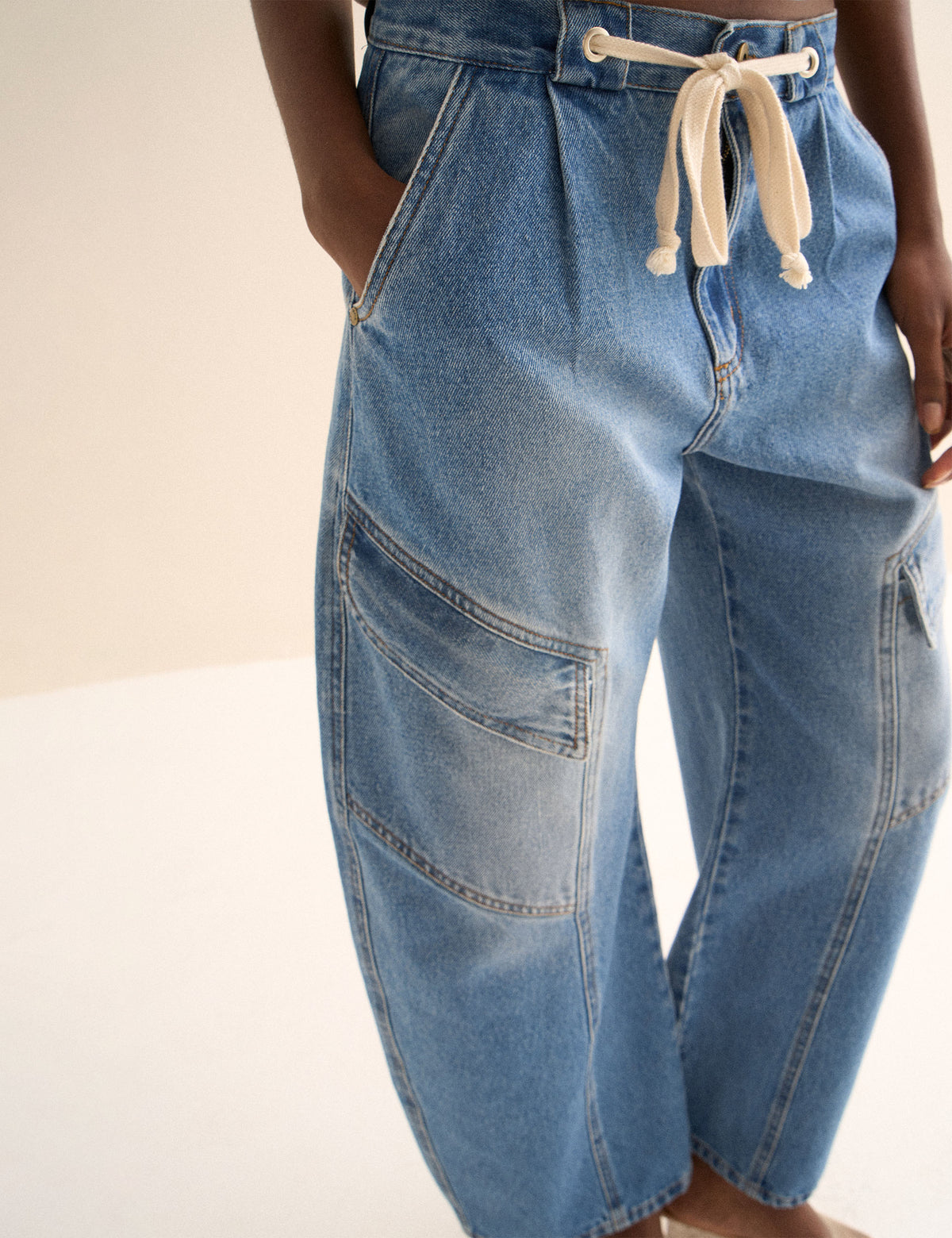 Calça Miranda Balloon Denim
