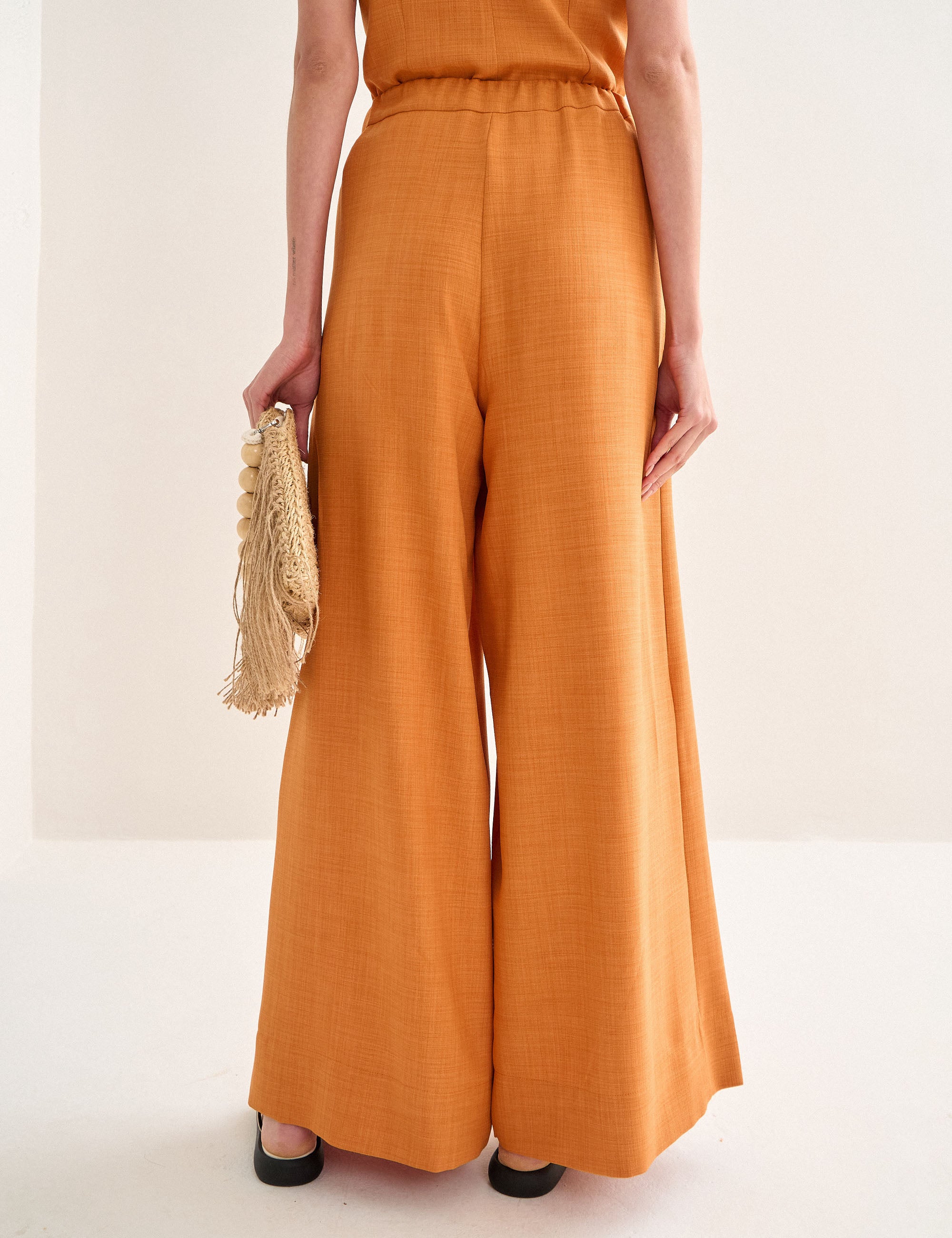 Calça Moana Alfaiataria Açafrão