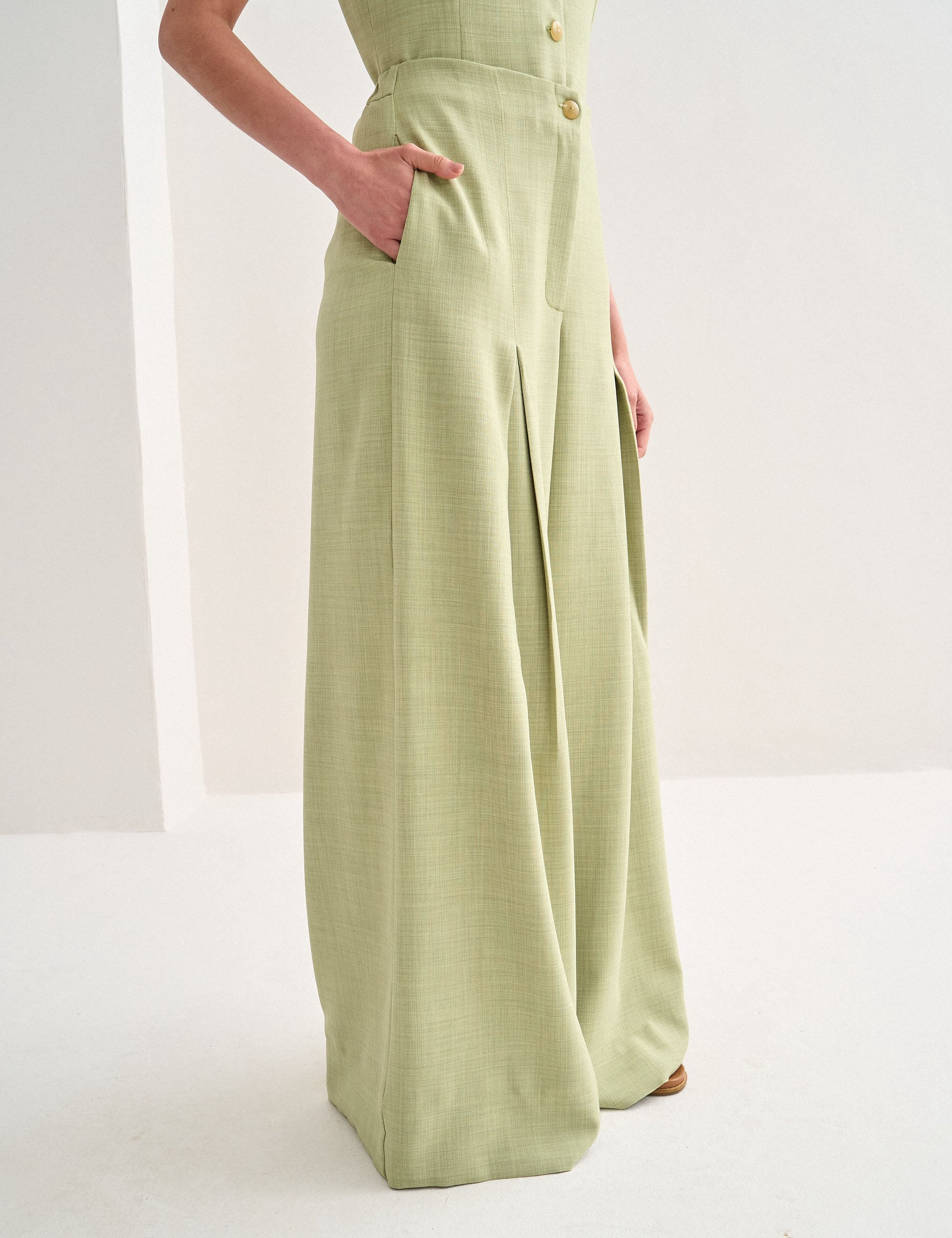 Calça Moana Alfaiataria Menta