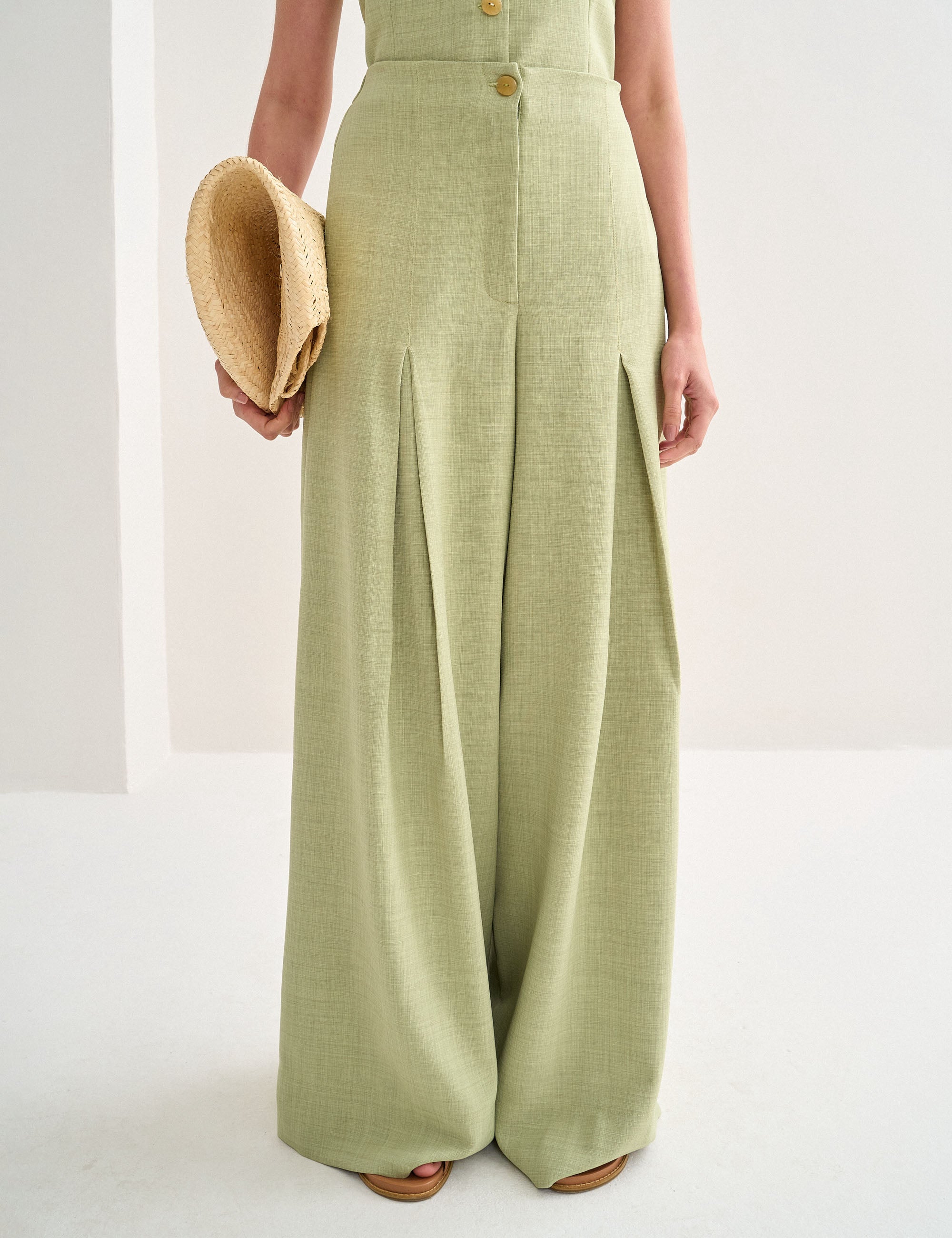 Calça Moana Alfaiataria Menta