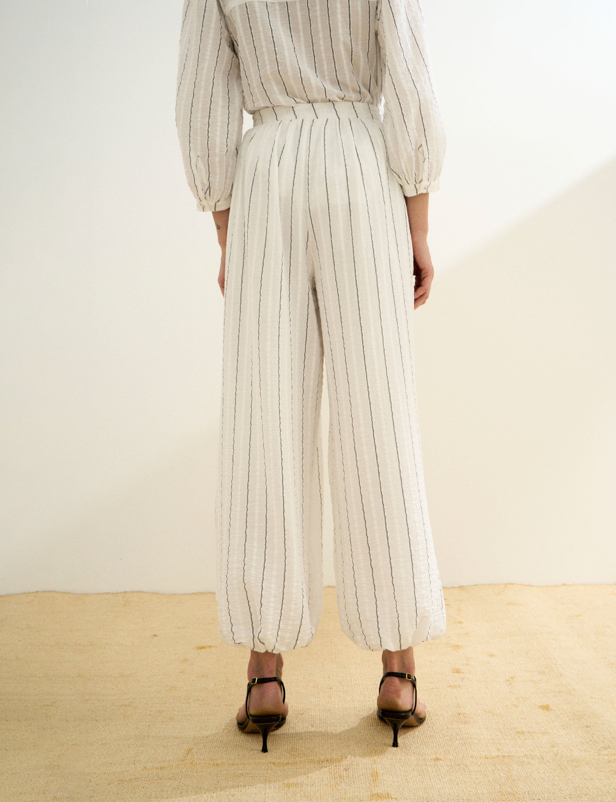 Calça Mykonos Algodão Off White