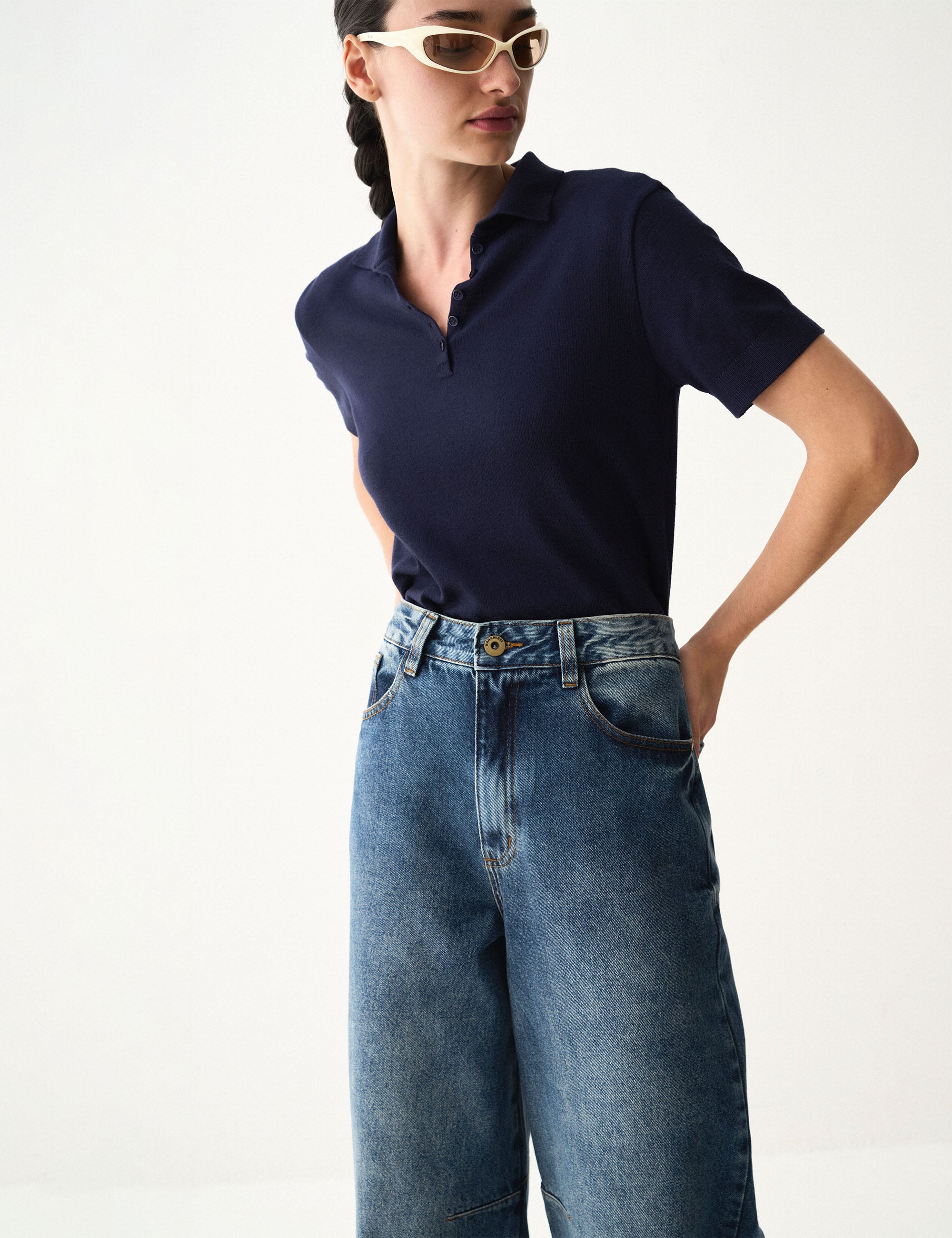 Calça Olivia Denim Jeans Médio