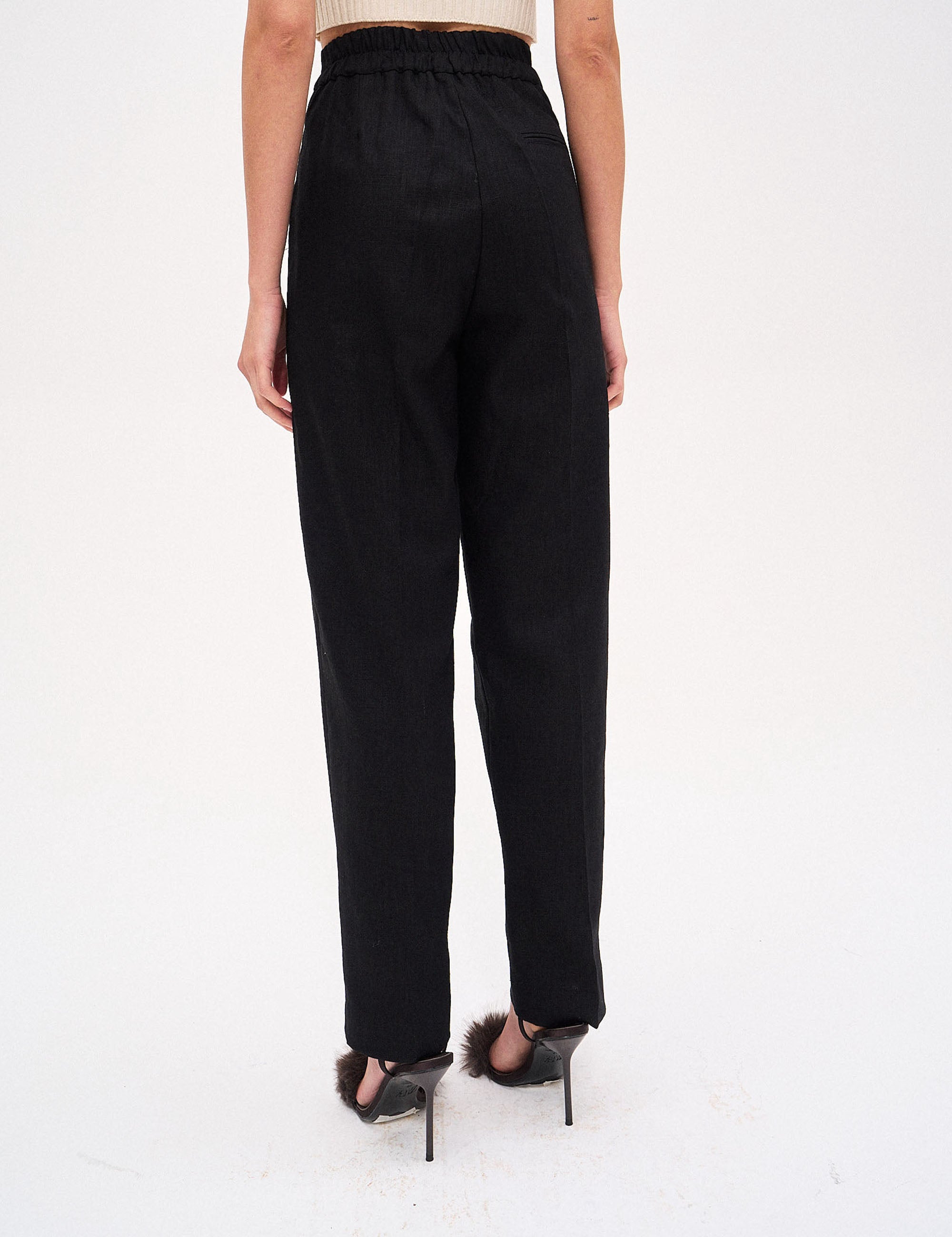 Calça Patrícia Algodão Preto