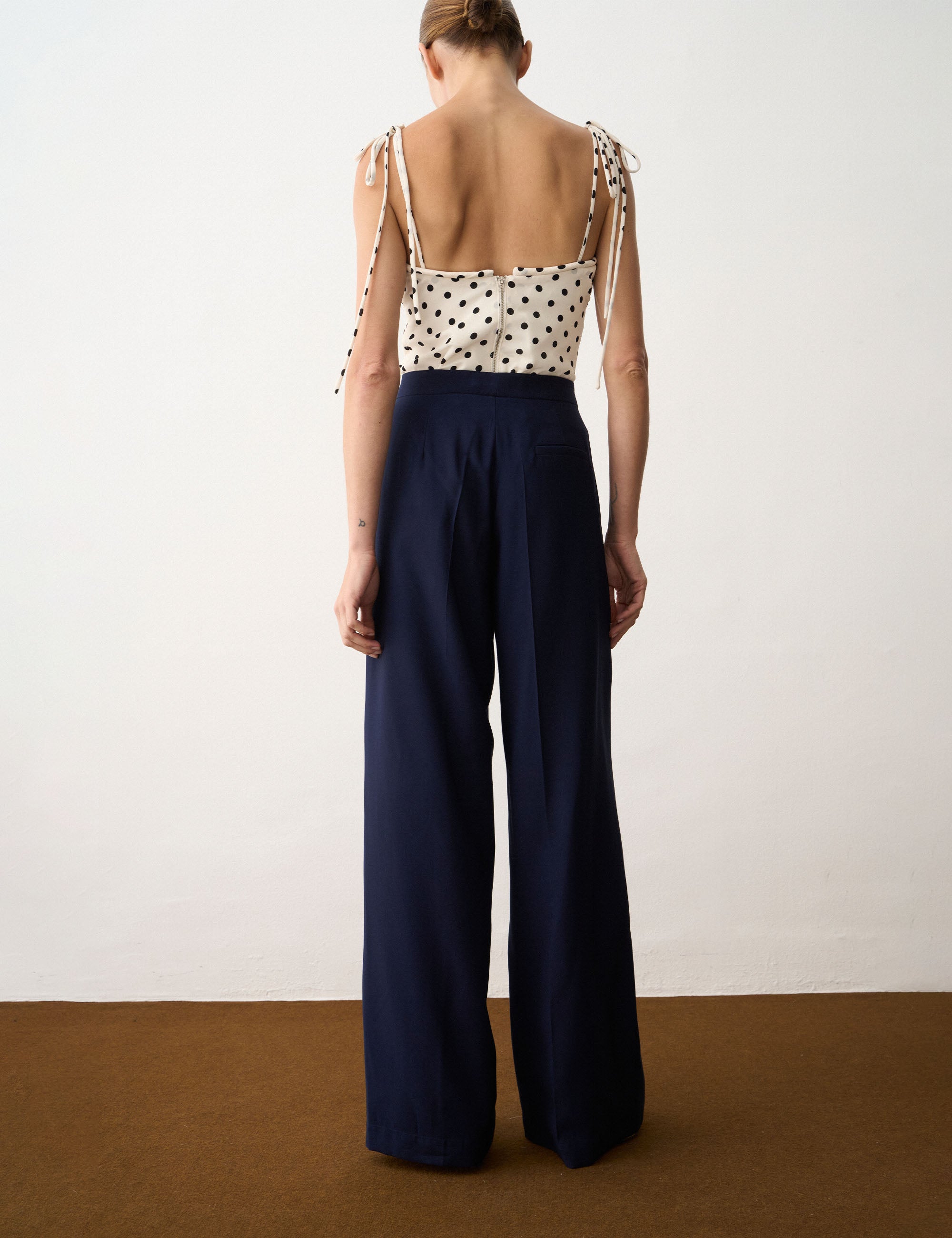 Calça Paulina Alfaiataria Marinho