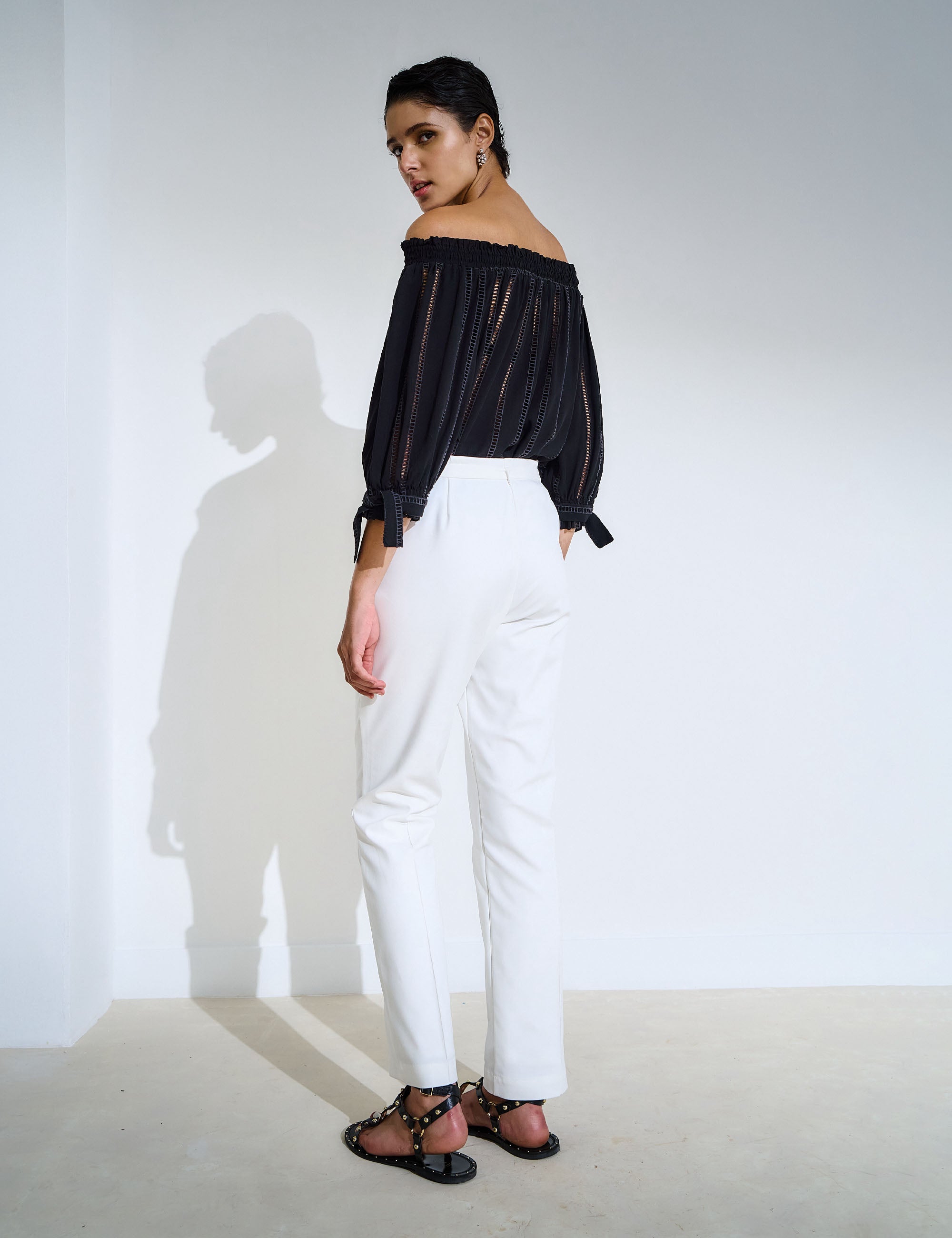 Calça Renata Algodão Off White