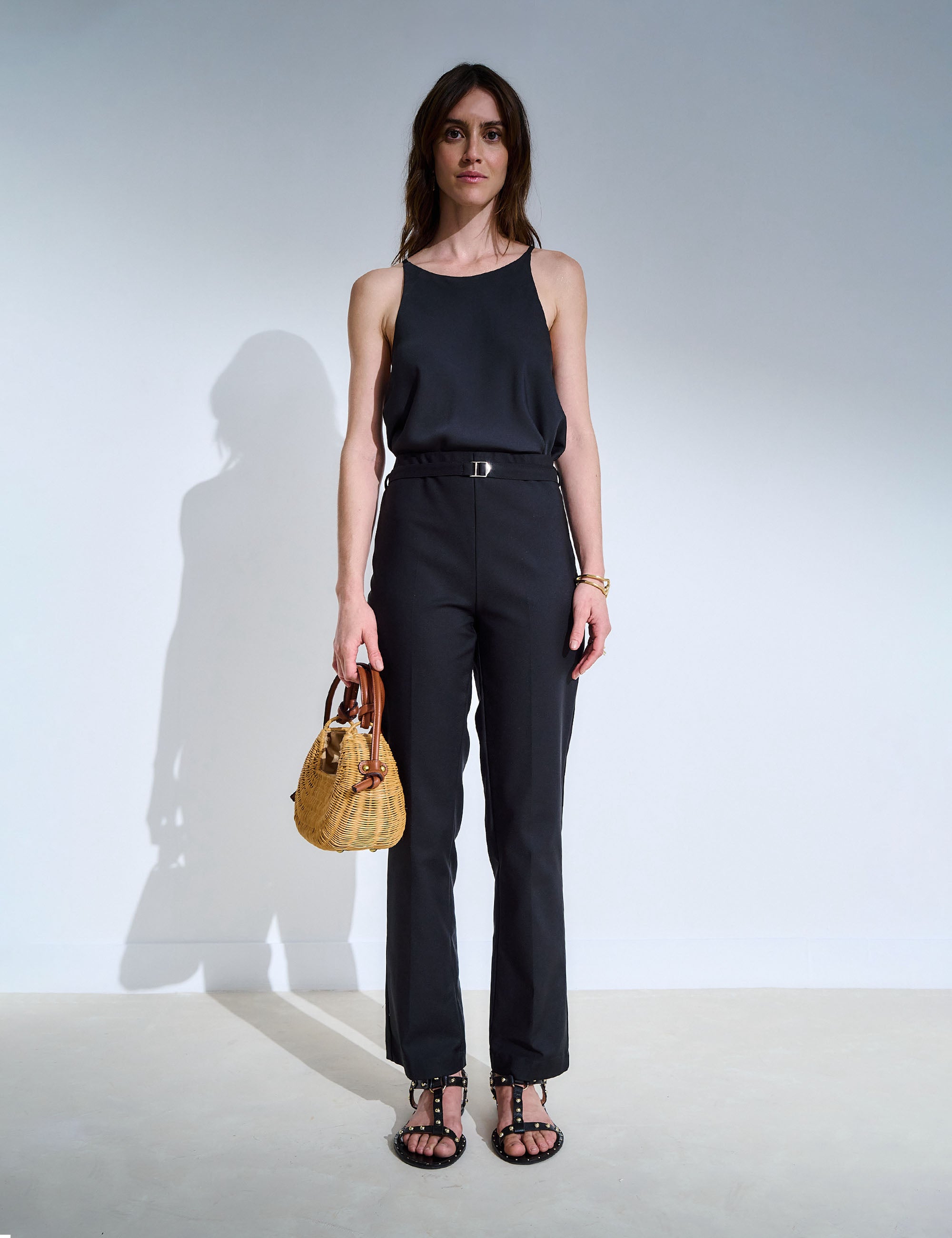 Calça Renata Algodão Preto