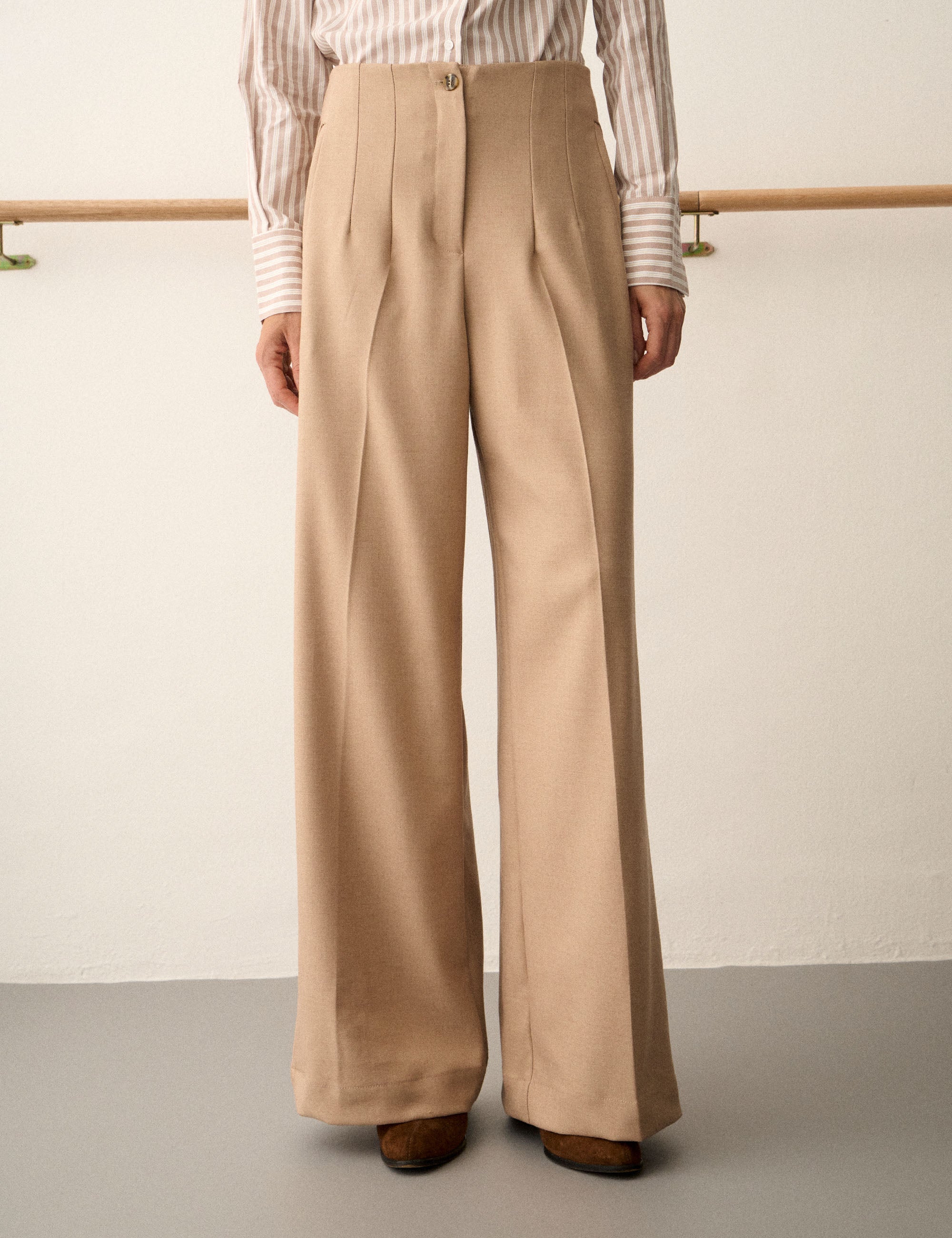 Calça Stella Alfaiataria Bege