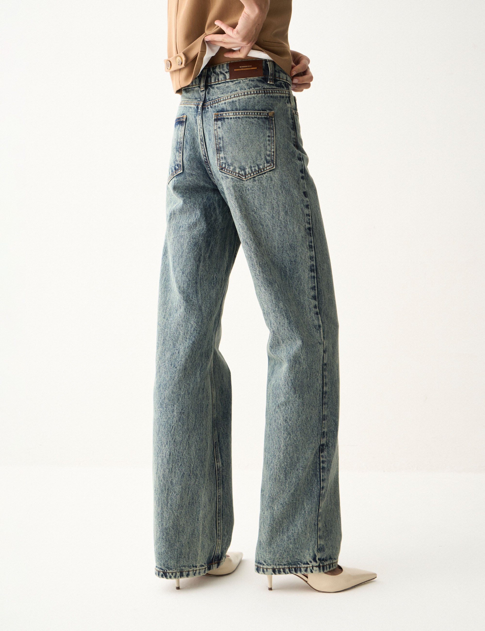 Calça Stephani Denim Jeans Médio