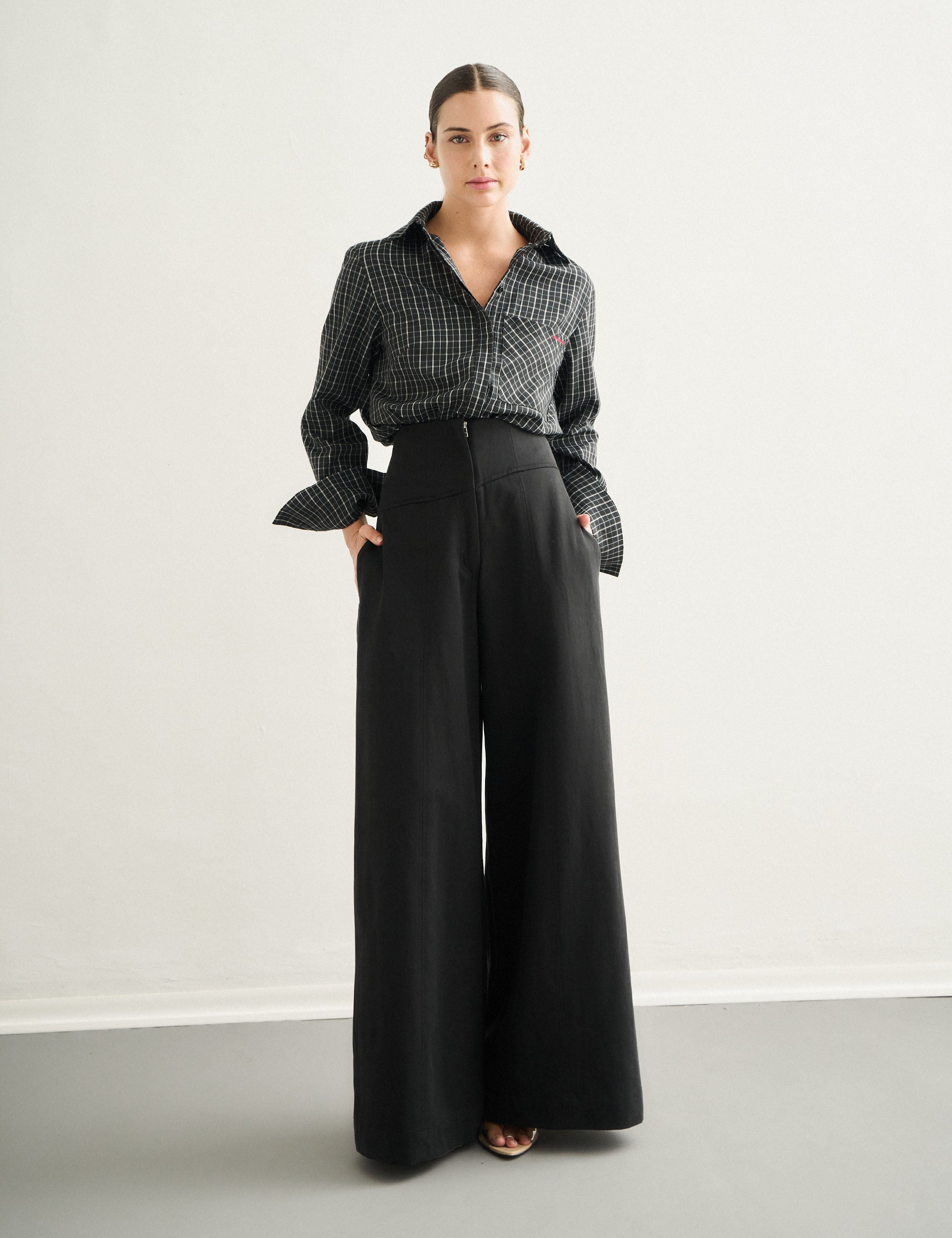 Calça Tate Sarja Preto