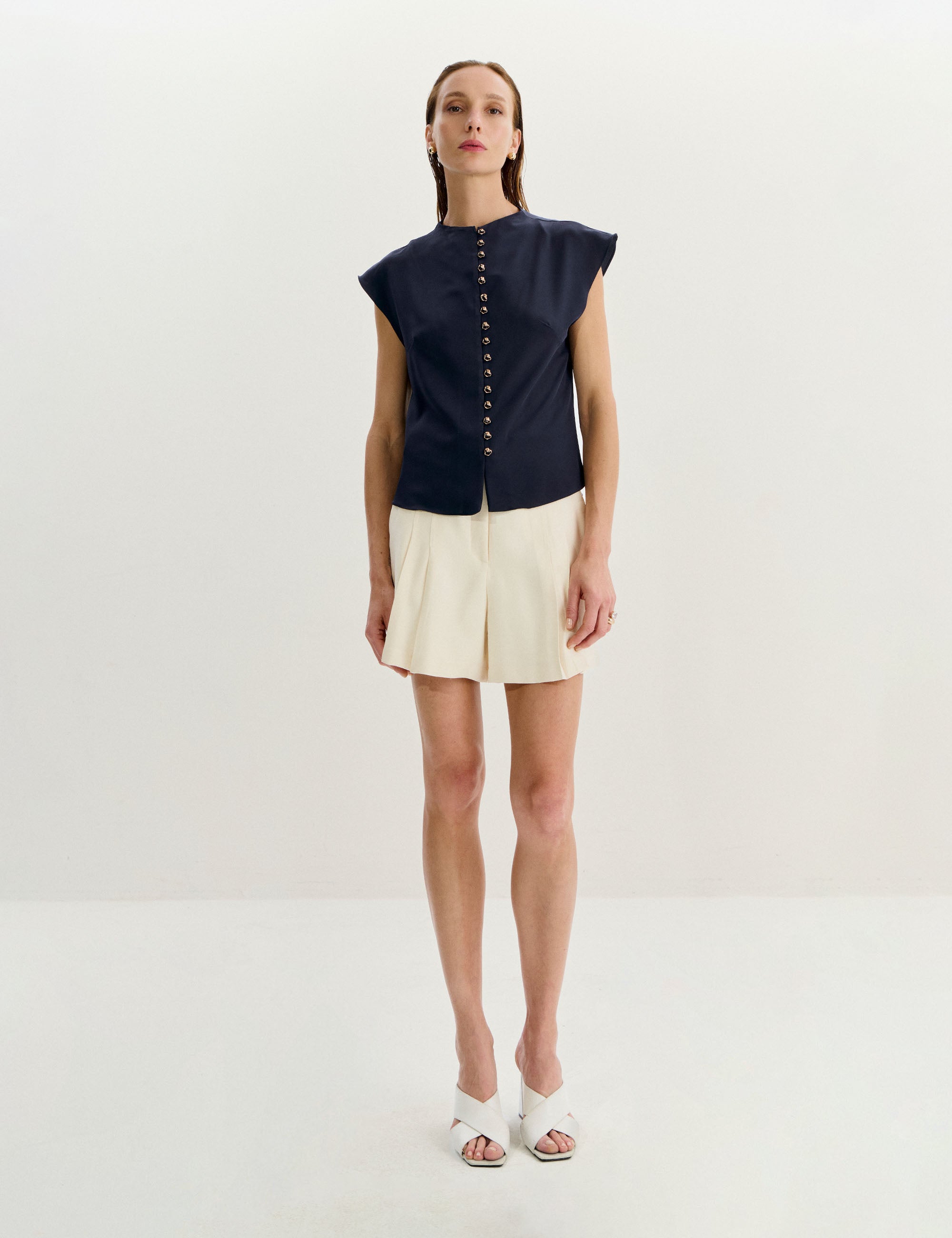 Camisa Ametista Alfaiataria Marinho