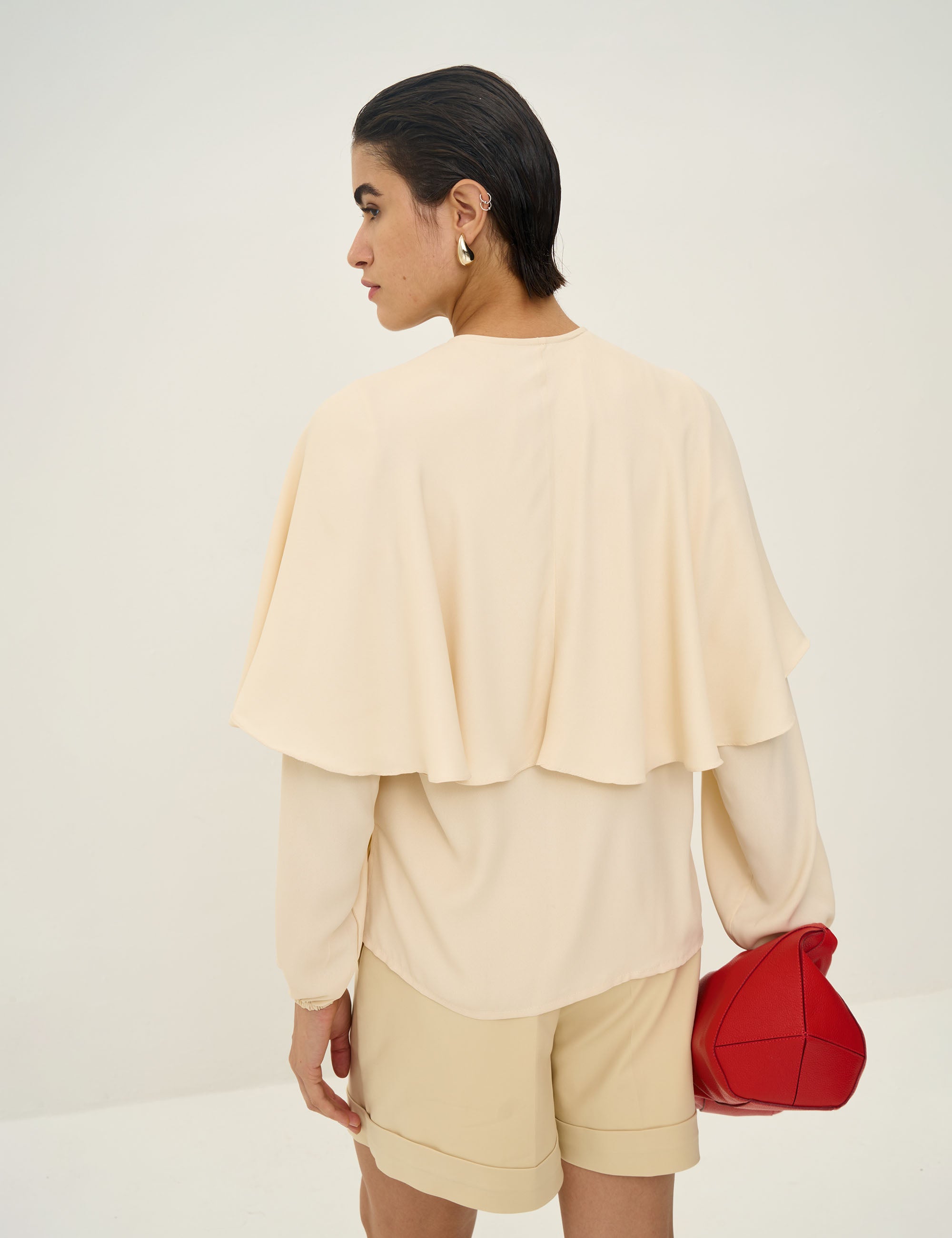Camisa Capa Ellise Pérola