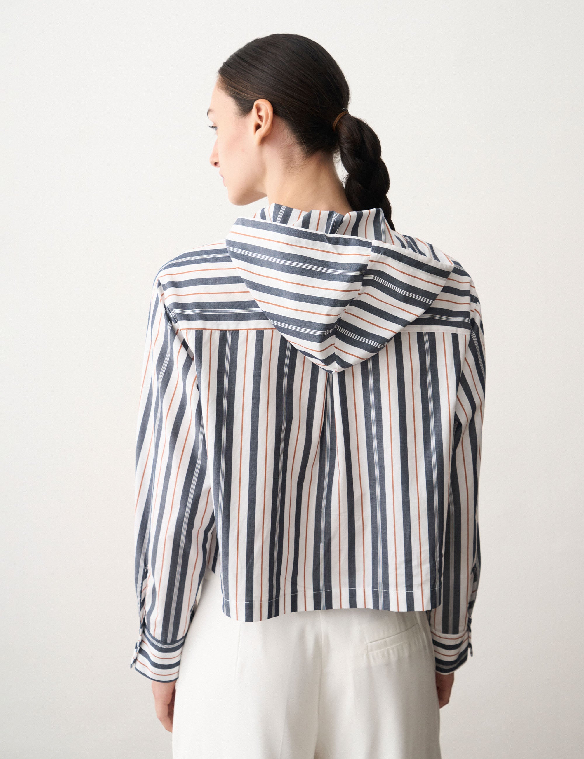 Camisa Daiane Listrada Preto