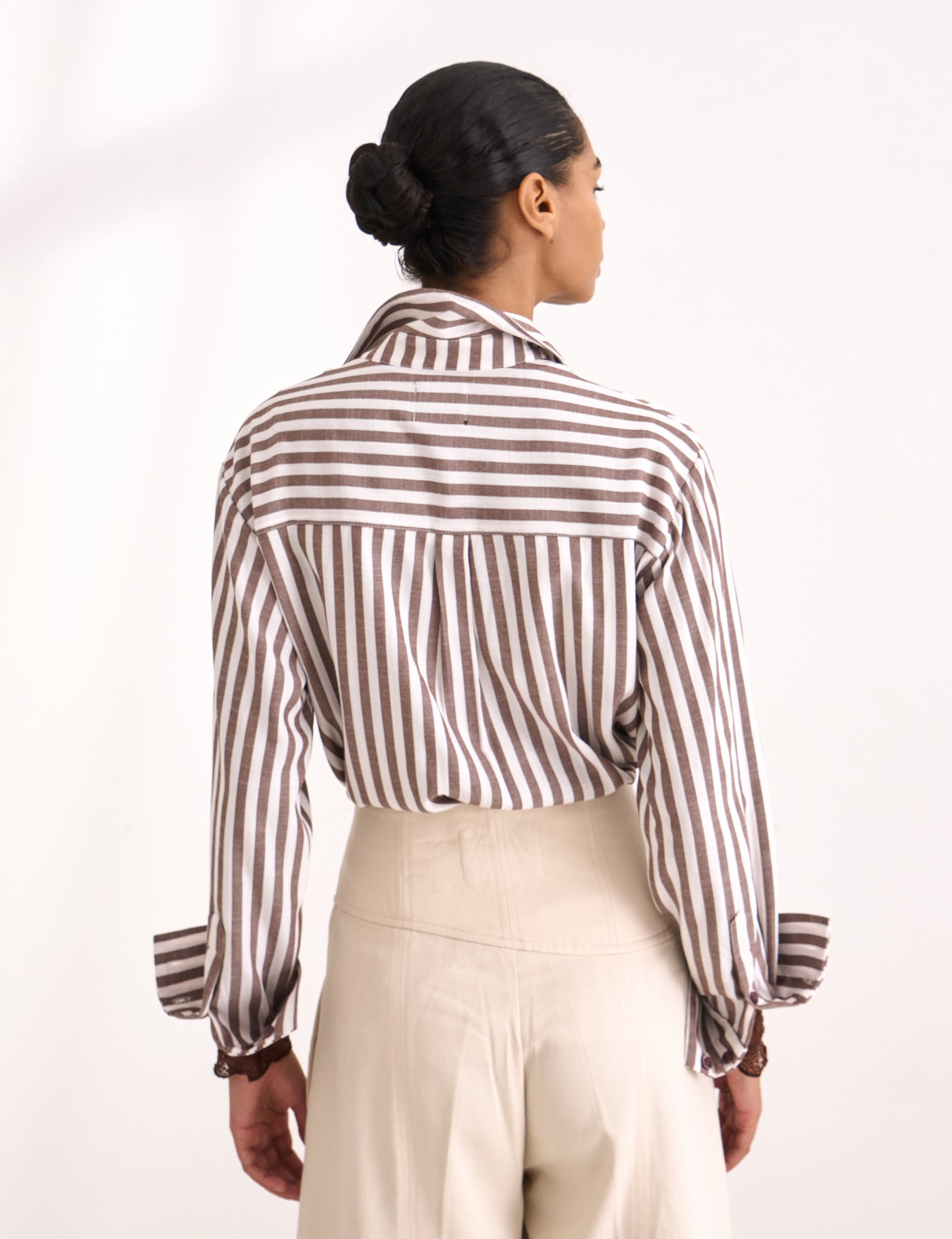Camisa Elisa Listra Off White