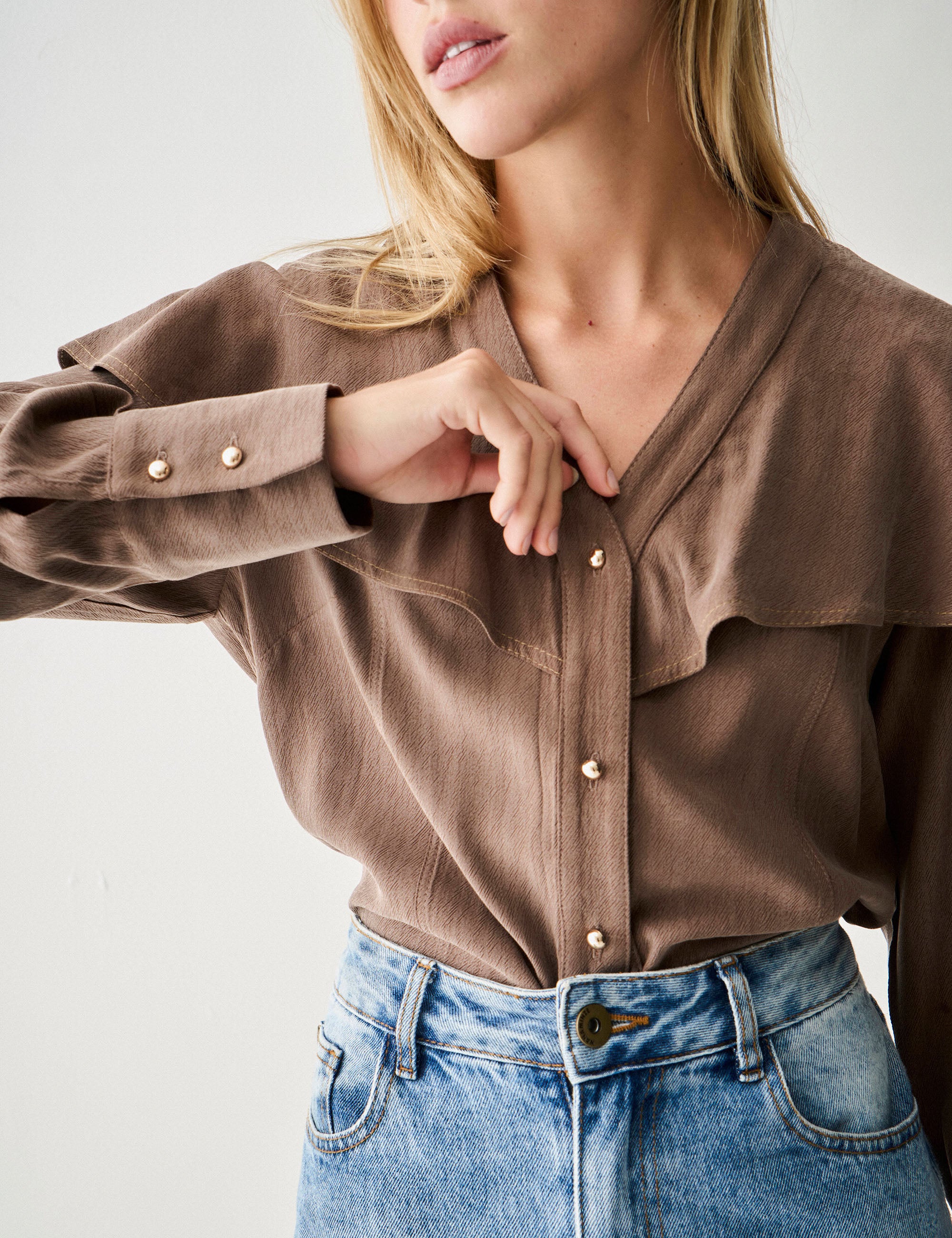 Camisa Ivy Liocel Marrom