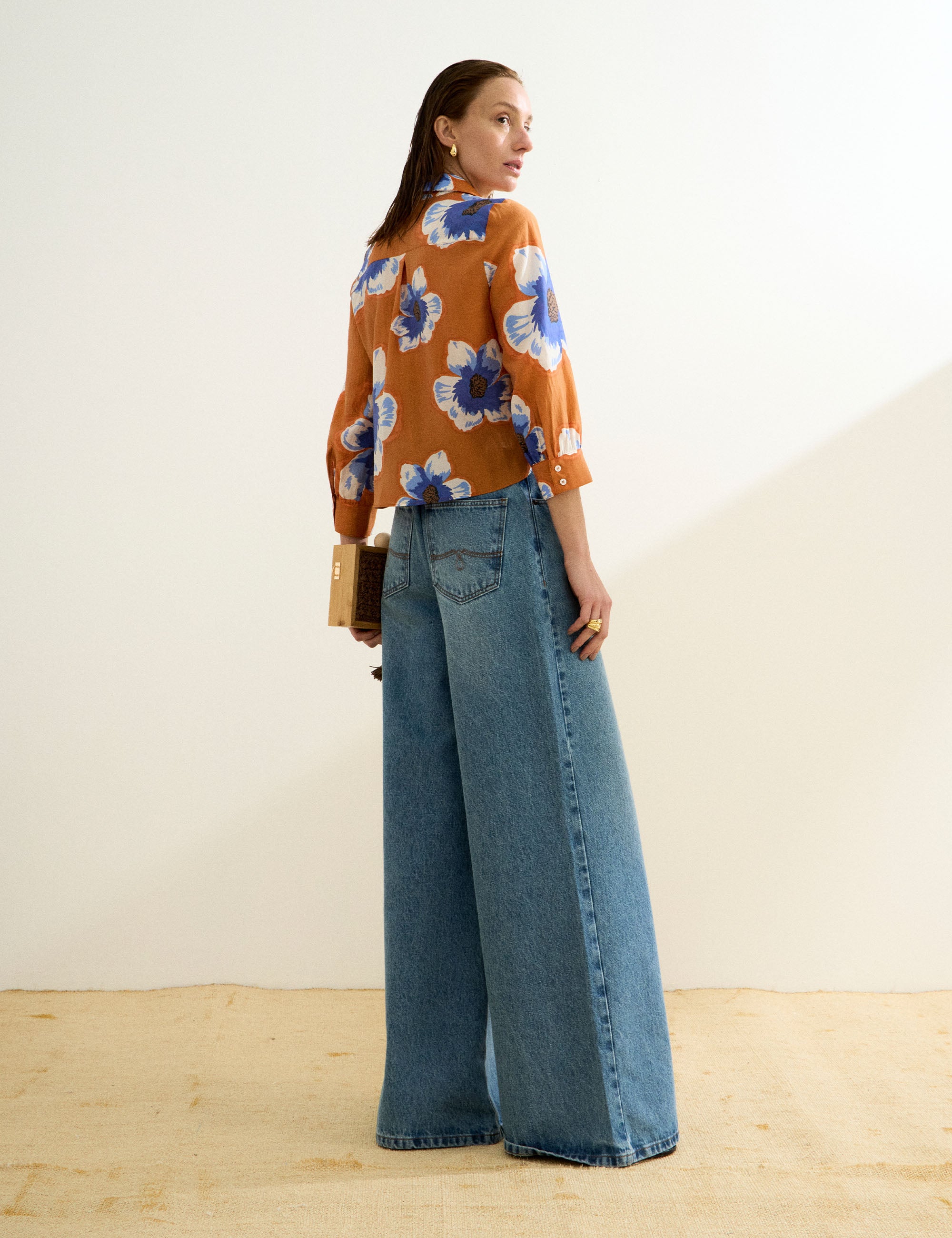 Camisa Jena Liocel Laranja