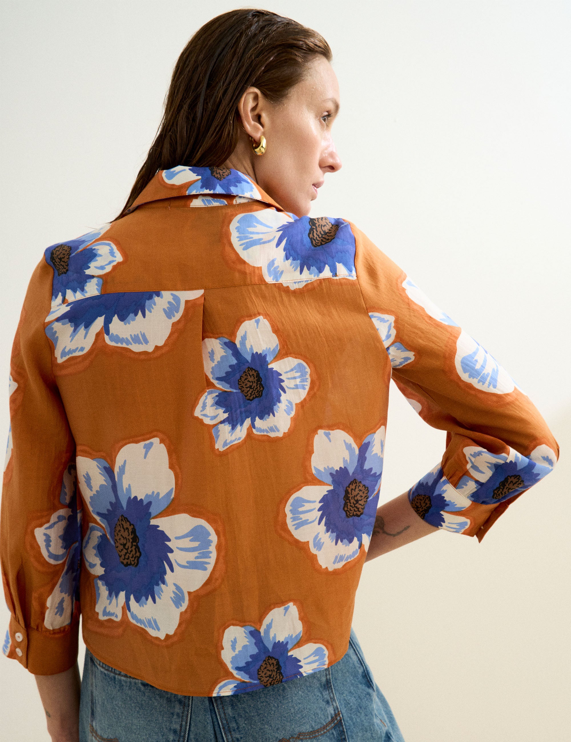 Camisa Jena Liocel Laranja