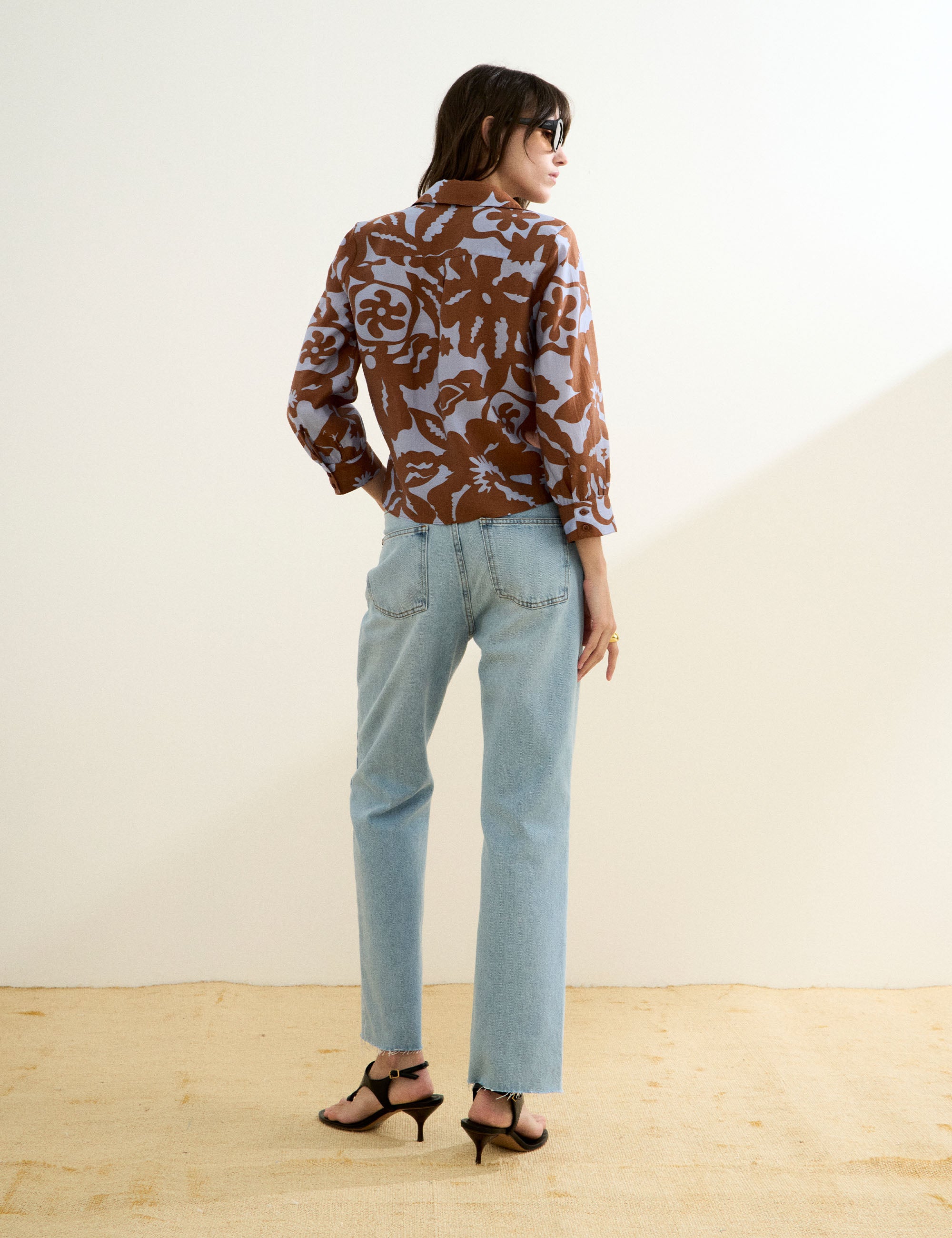 Camisa Jena Liocel Marrom