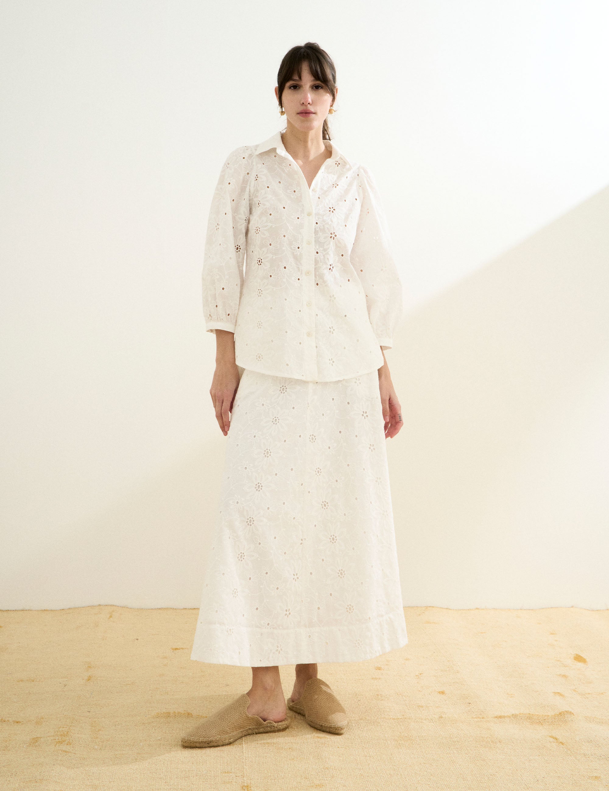 Camisa Leslie Laise Off White