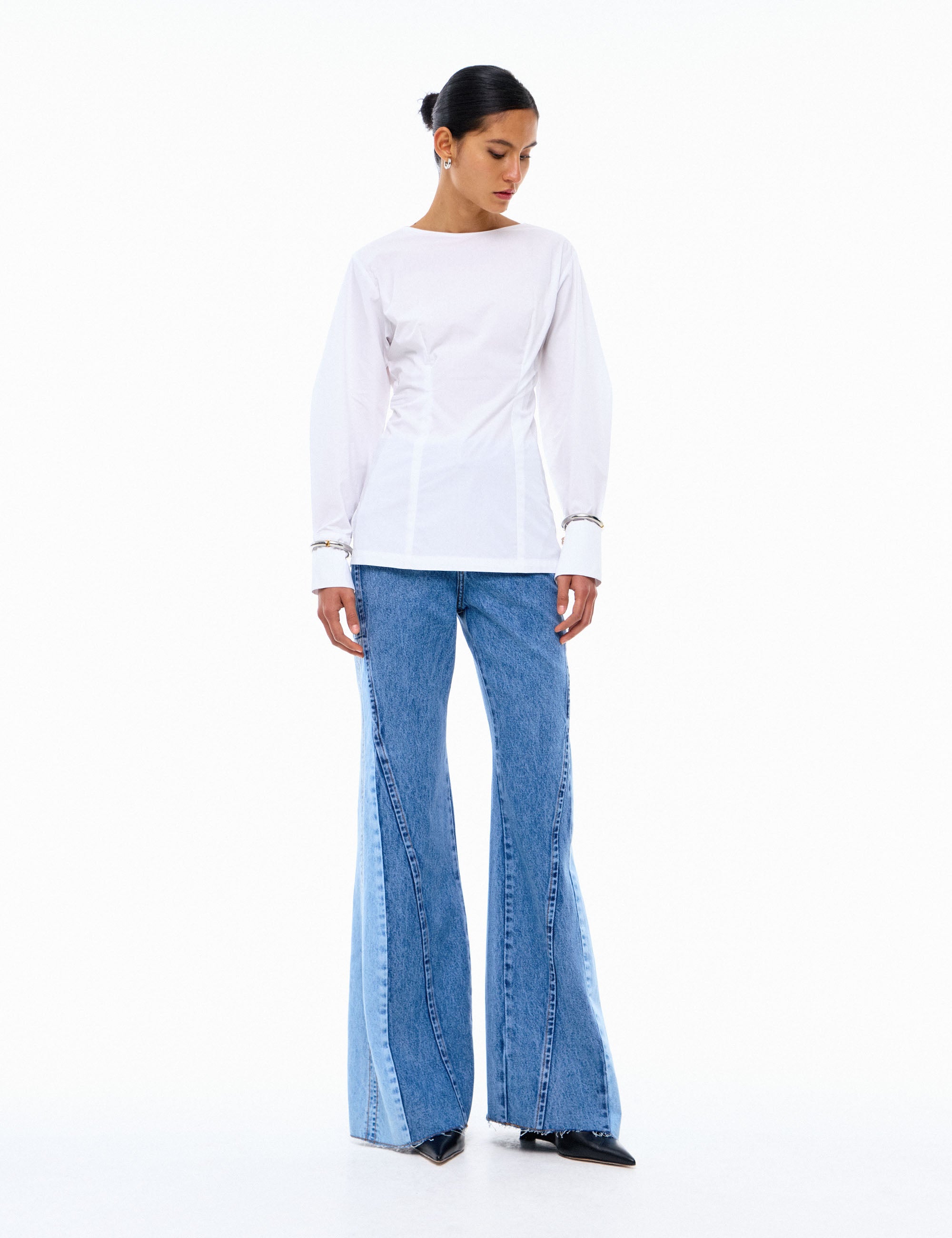 Camisa Louise Tricoline Off White