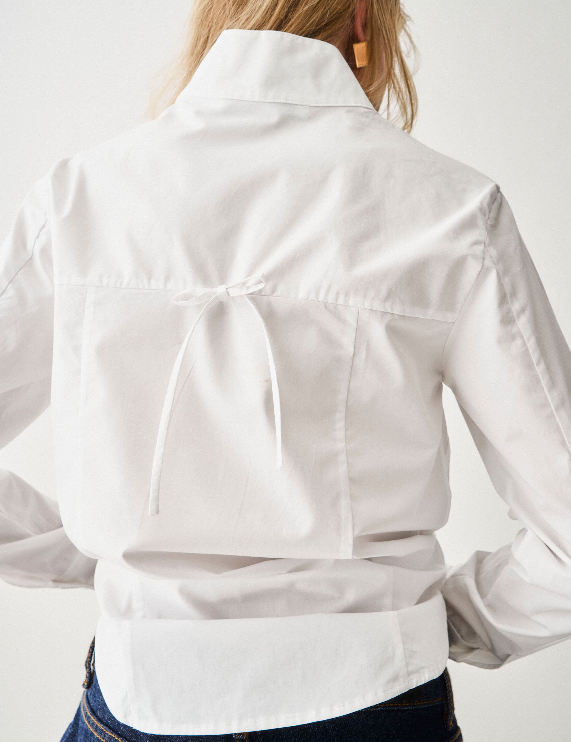 Camisa Madame Tricoline Off White