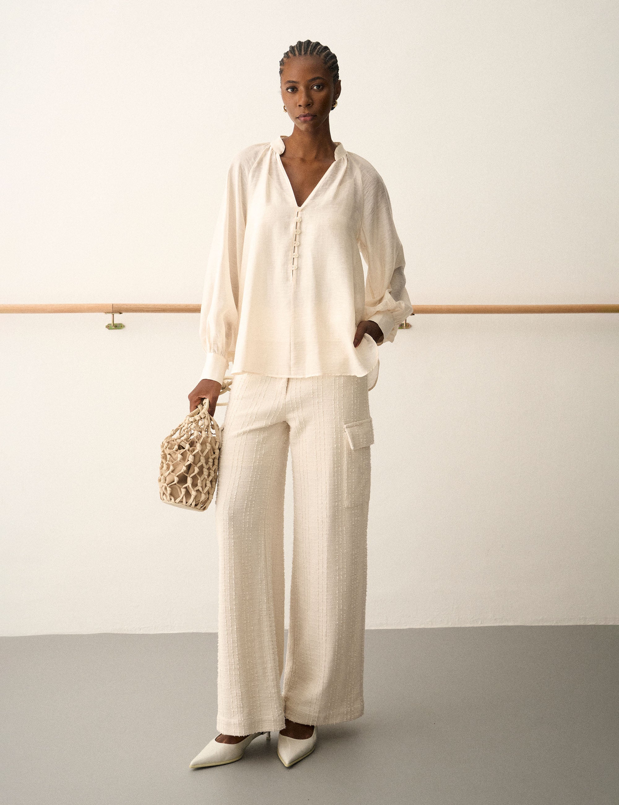 Camisa Noemi Liocel Perola