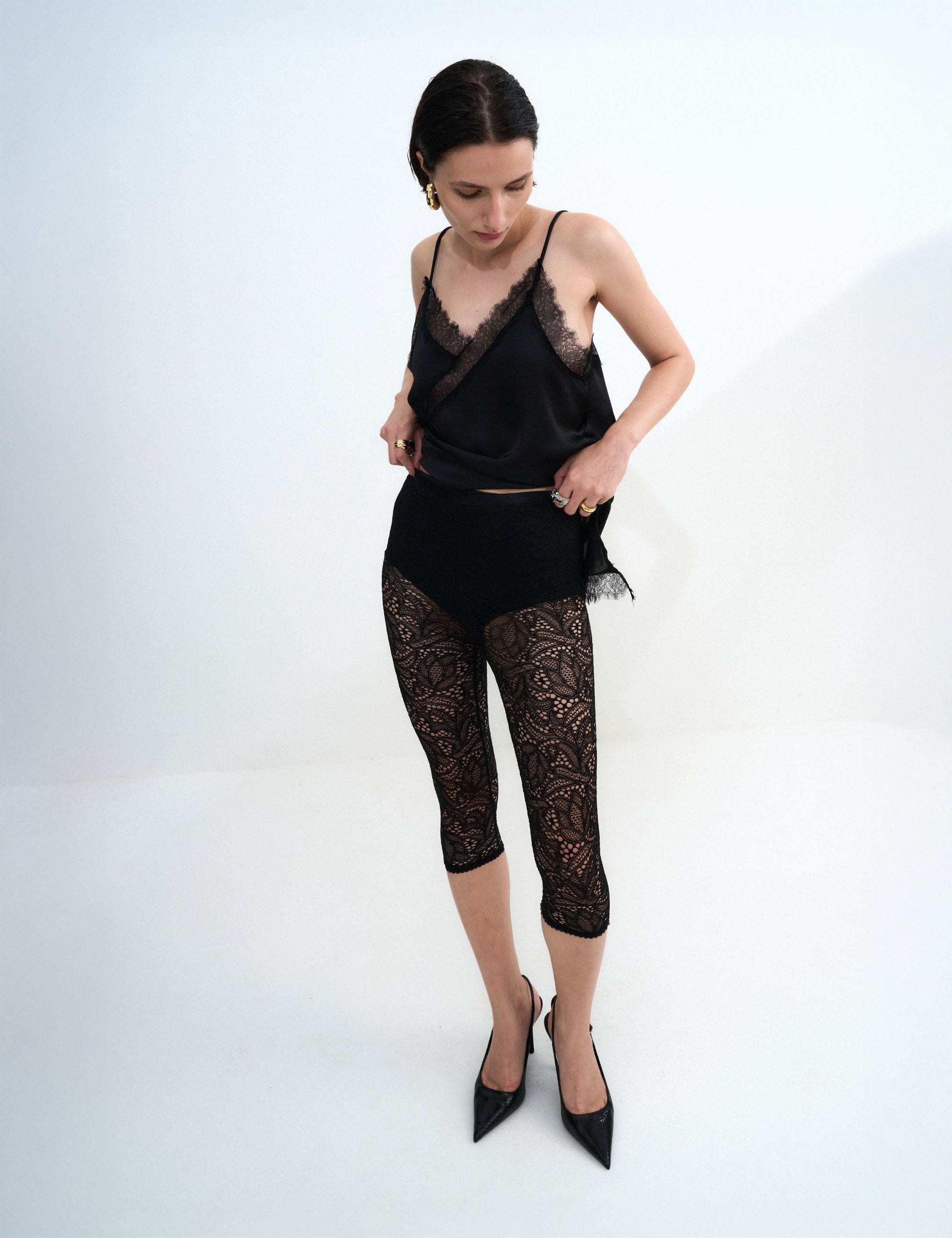 Capri Dani Renda Preto