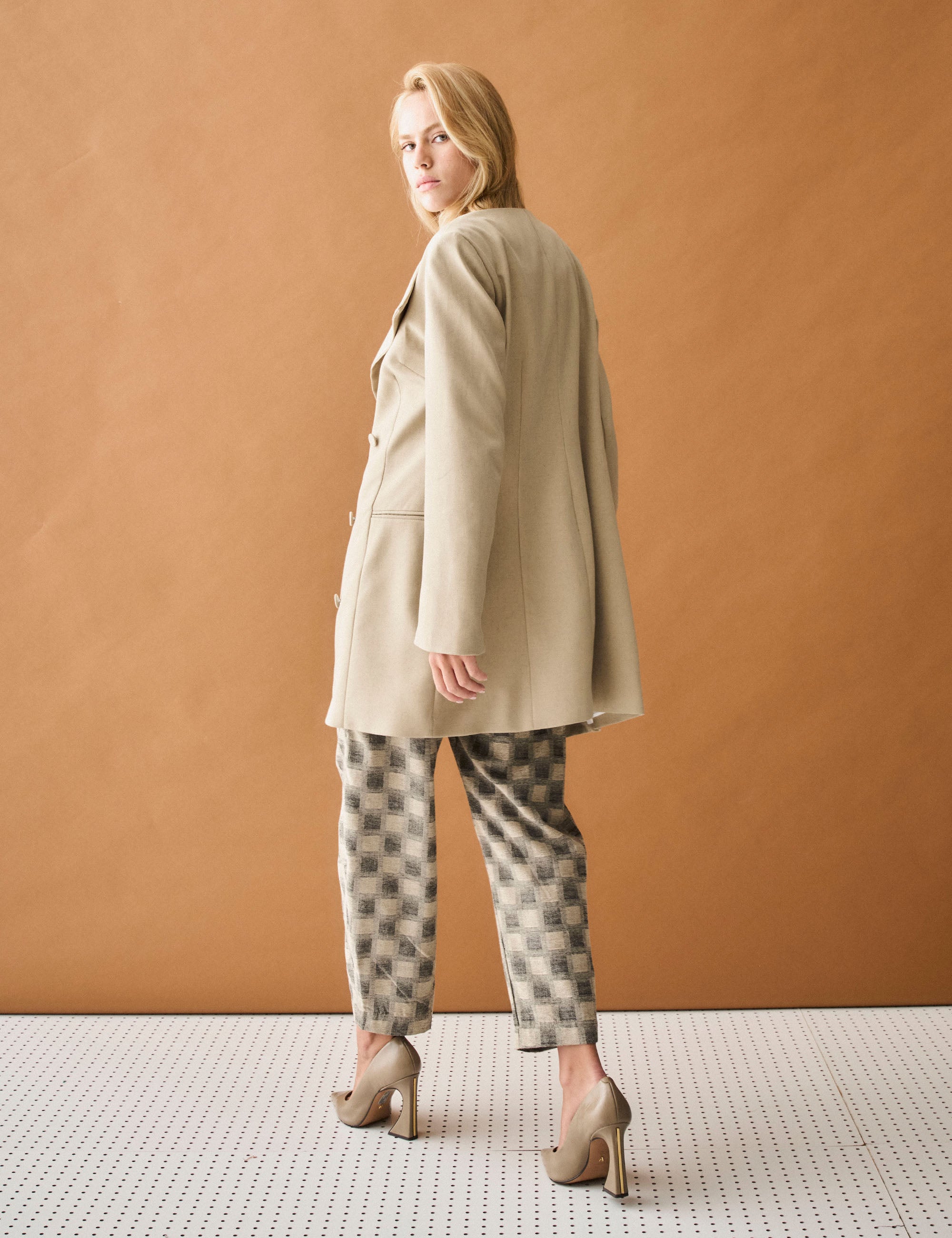 Casaco Dress Liso Fendi