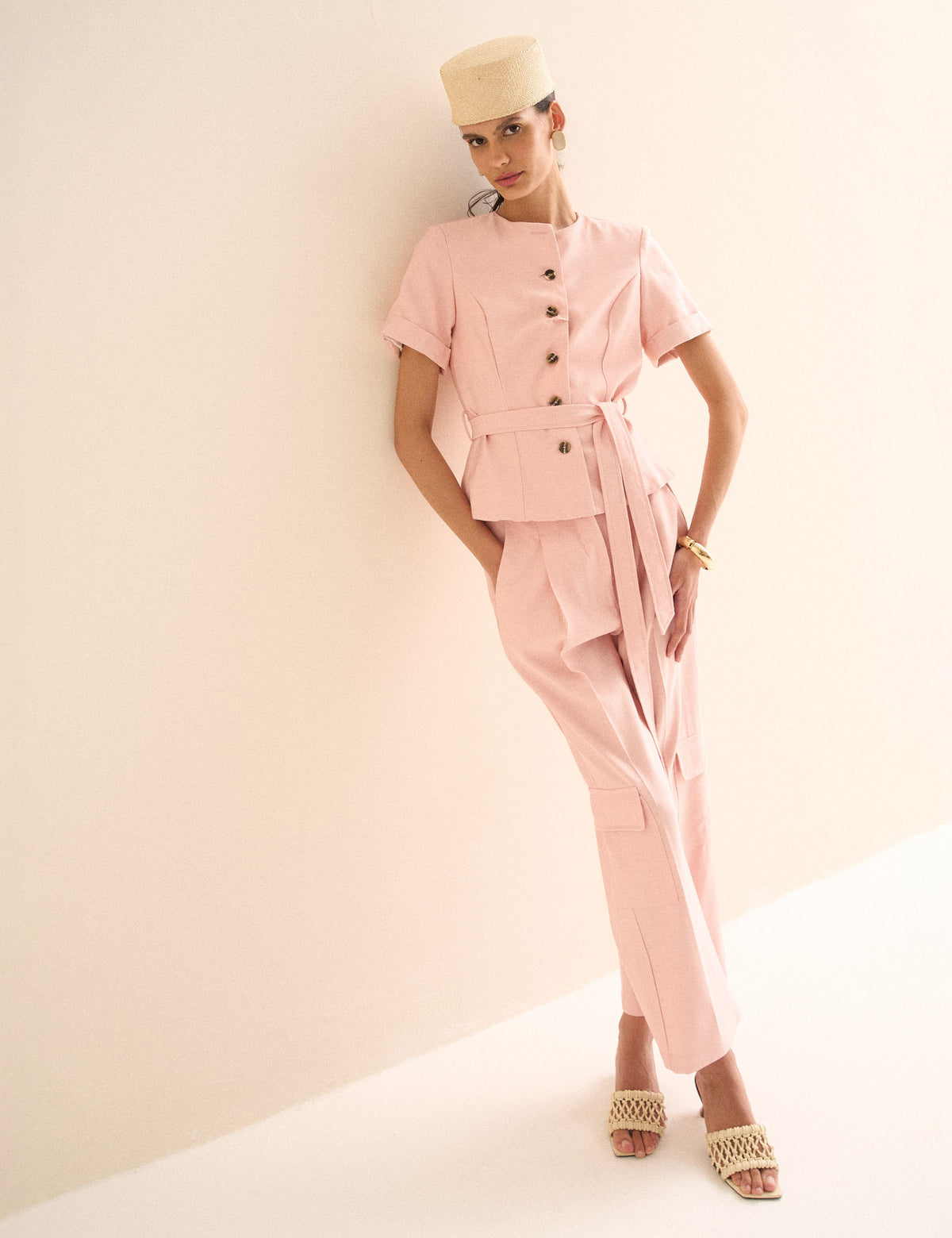 Casaqueto Paola Viscose Rose