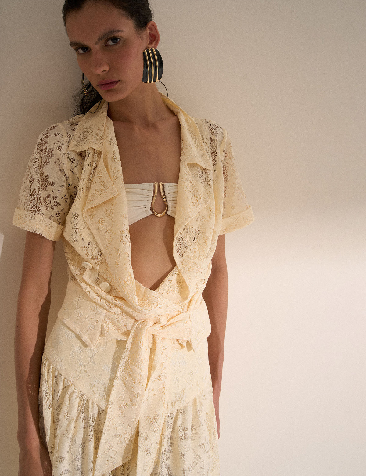 Casaqueto Renda Off White