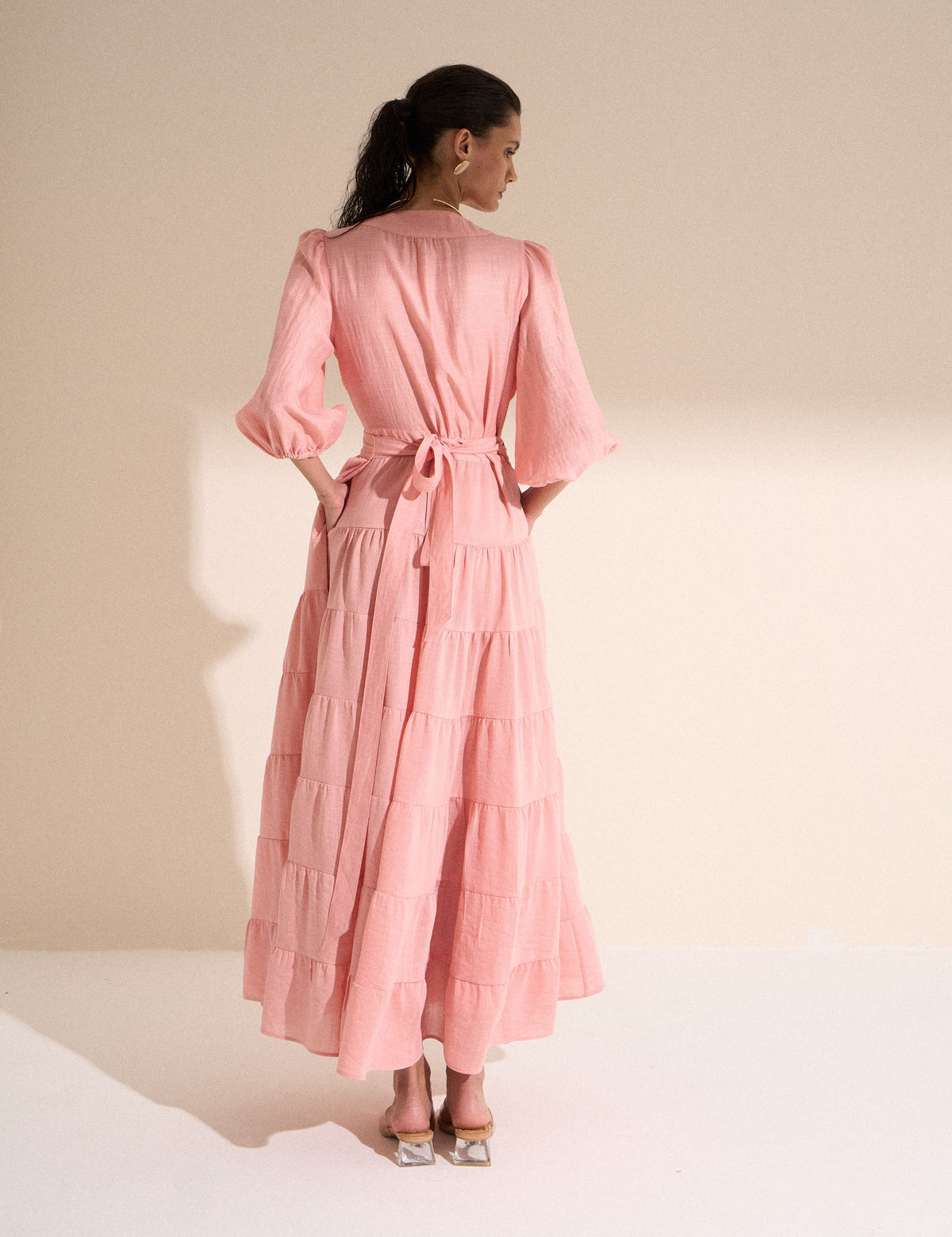 Chemise Carol Rayon Rosa
