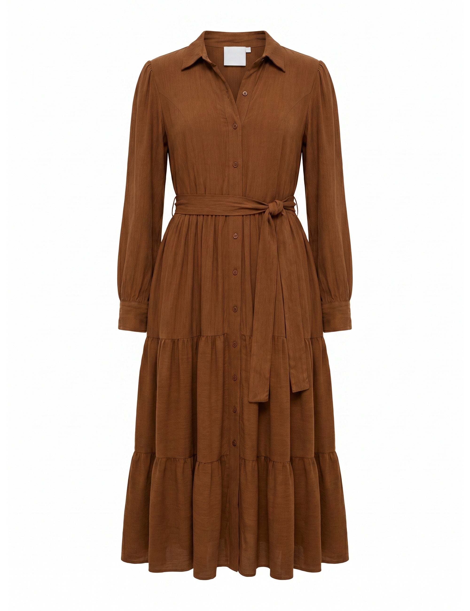 Chemise Olívia Liocel Marrom