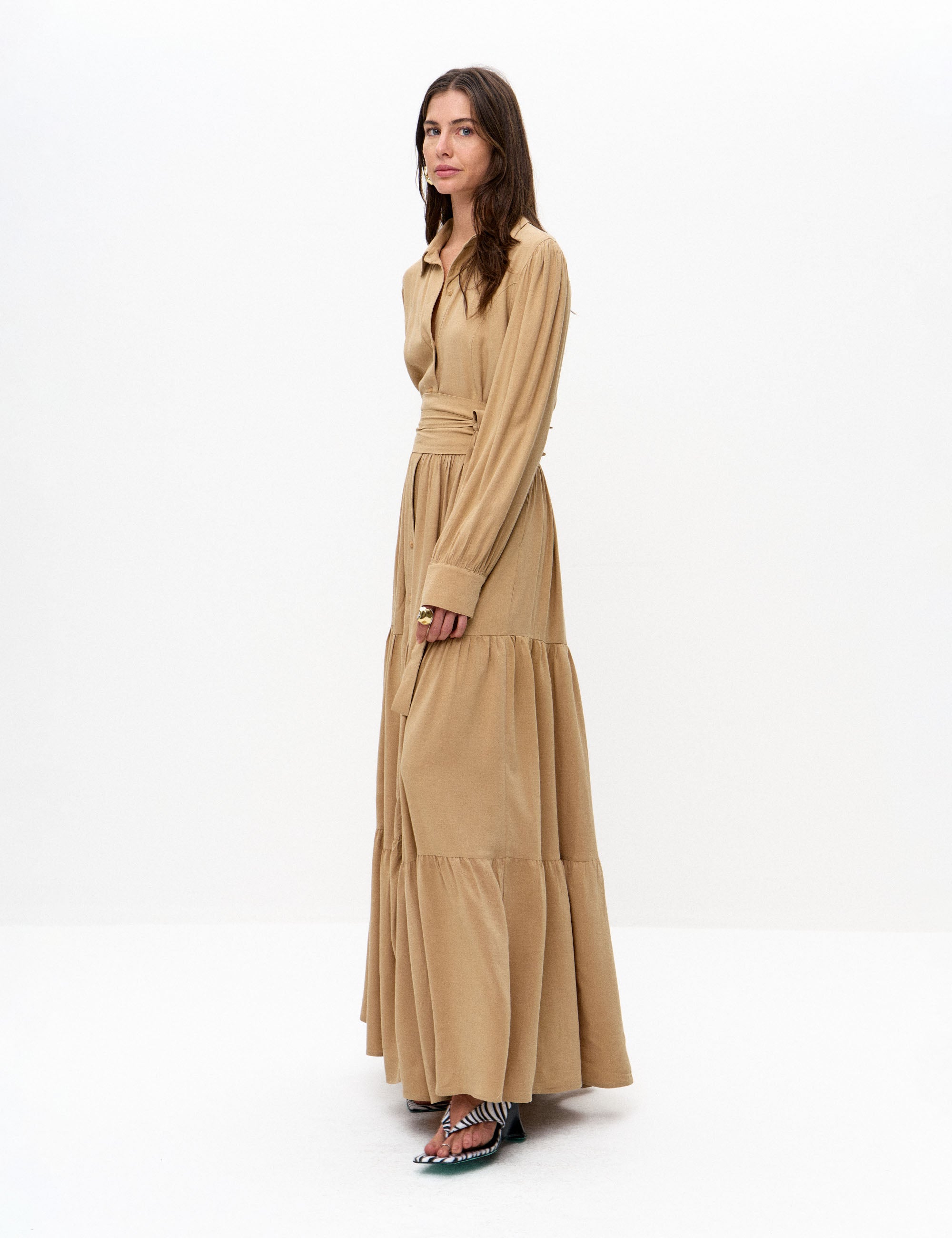 Chemise Olívia Liocel Bege