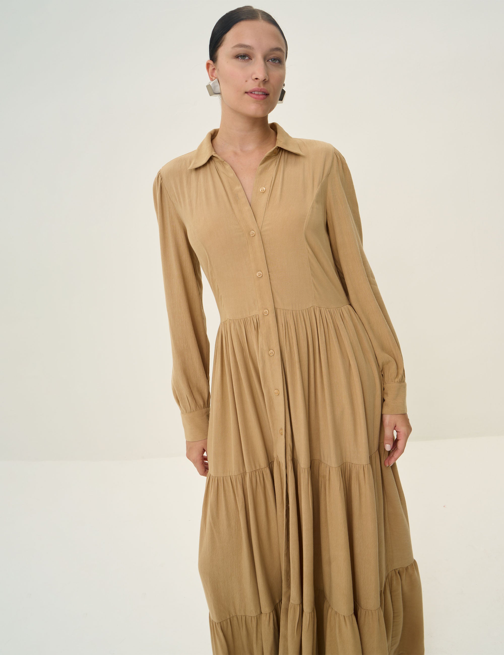 Chemise Olívia Liocel Bege