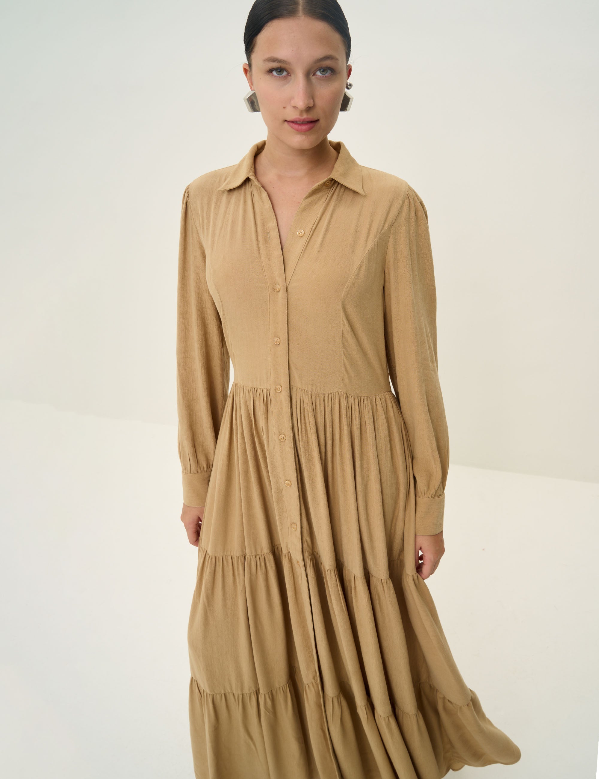 Chemise Olívia Liocel Bege