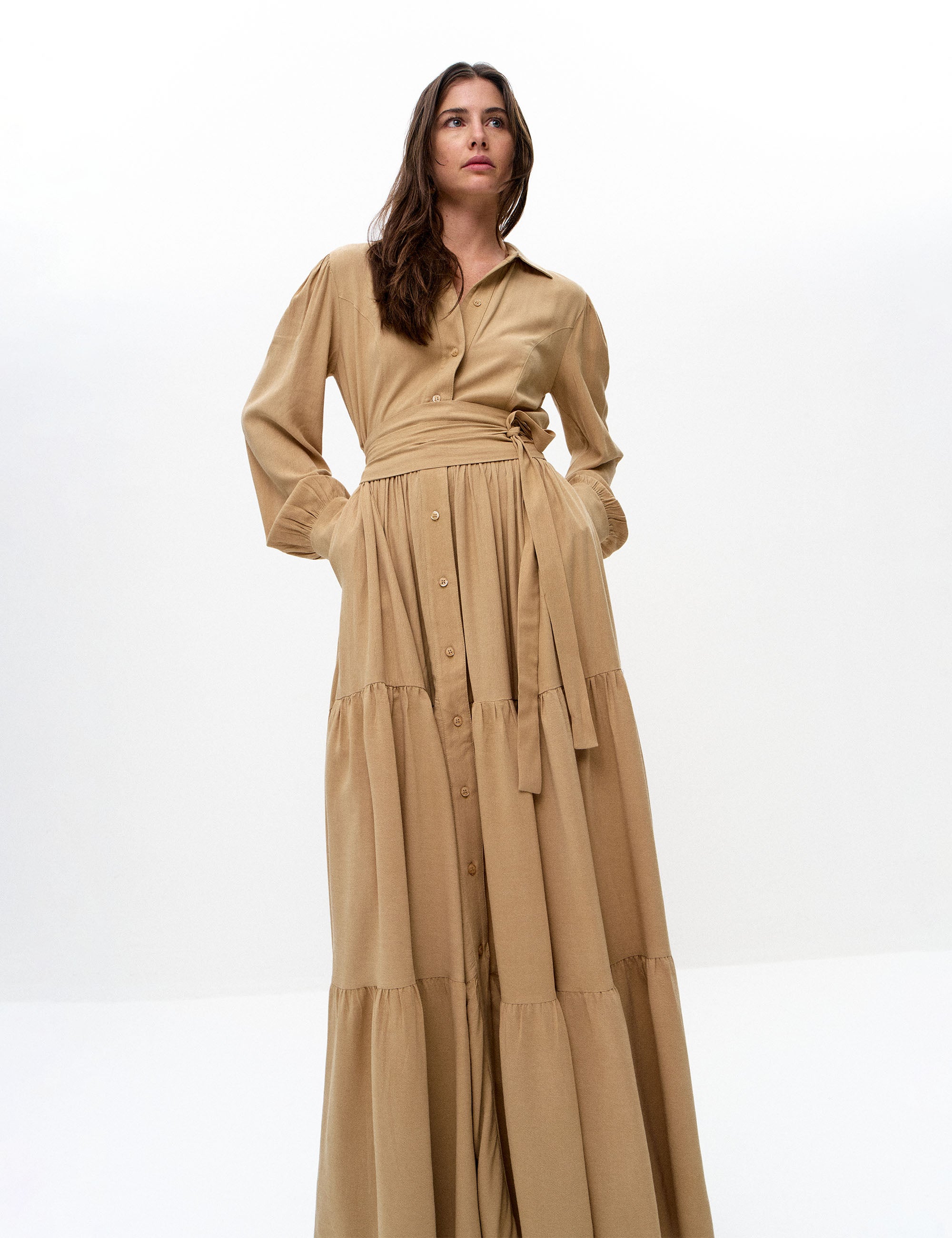 Chemise Olívia Liocel Bege