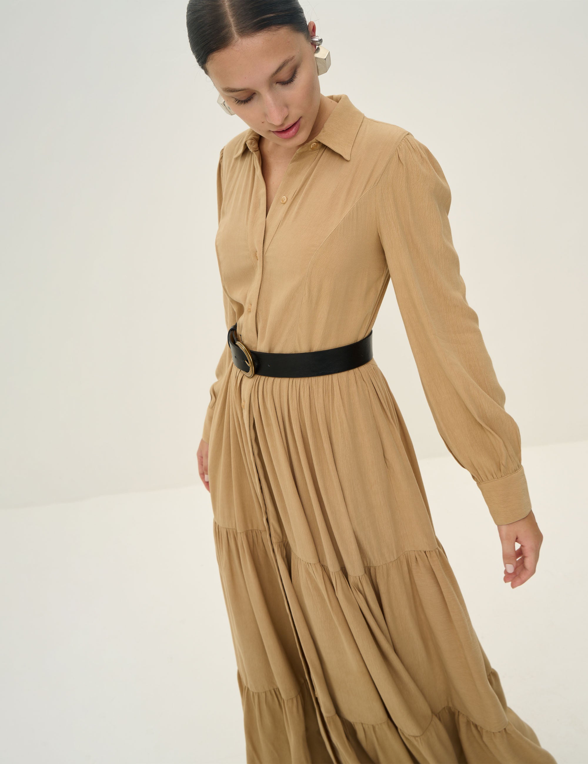 Chemise Olívia Liocel Bege