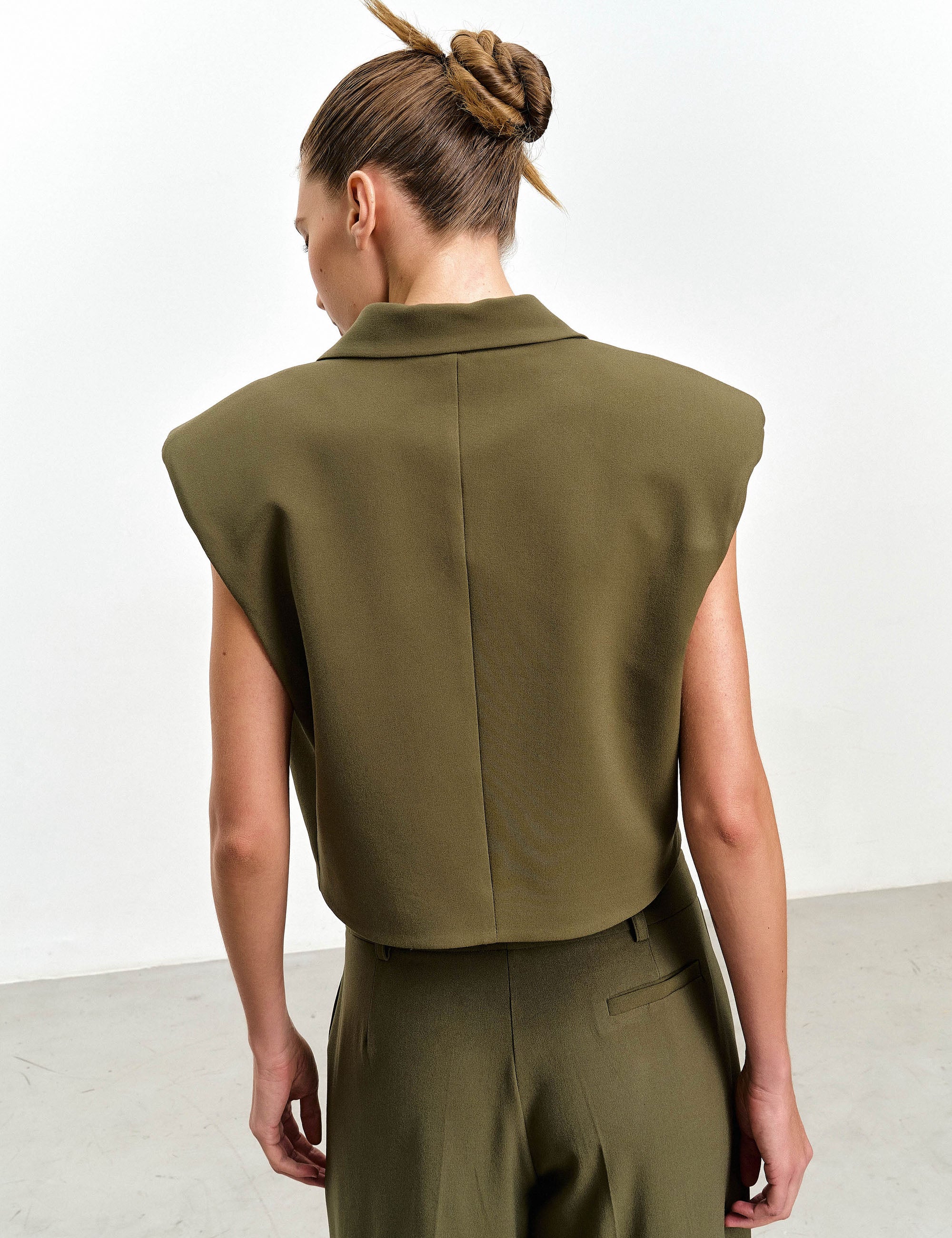 Colete Alessa Alfaiataria Verde