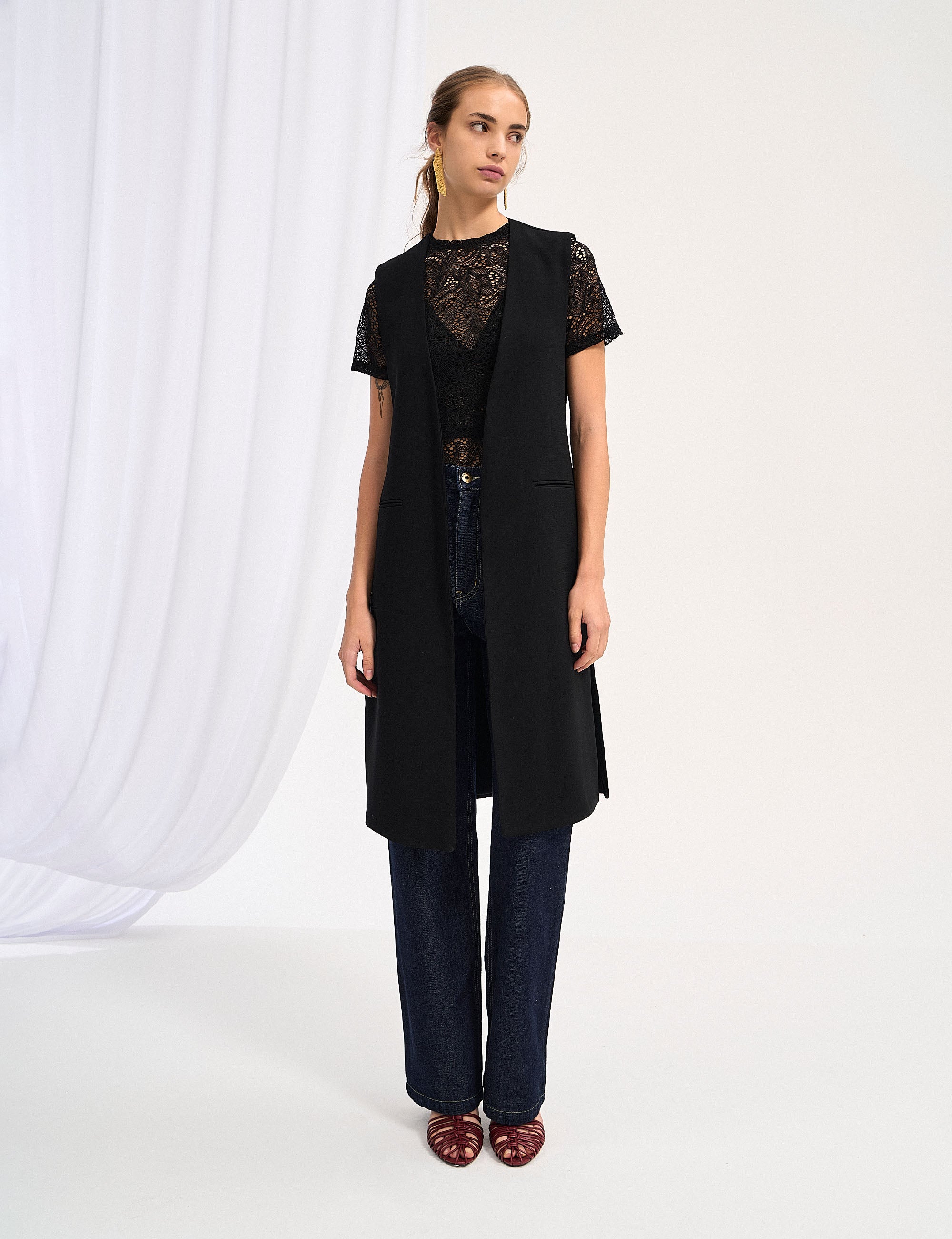 Calça Alicia Crepe Preto